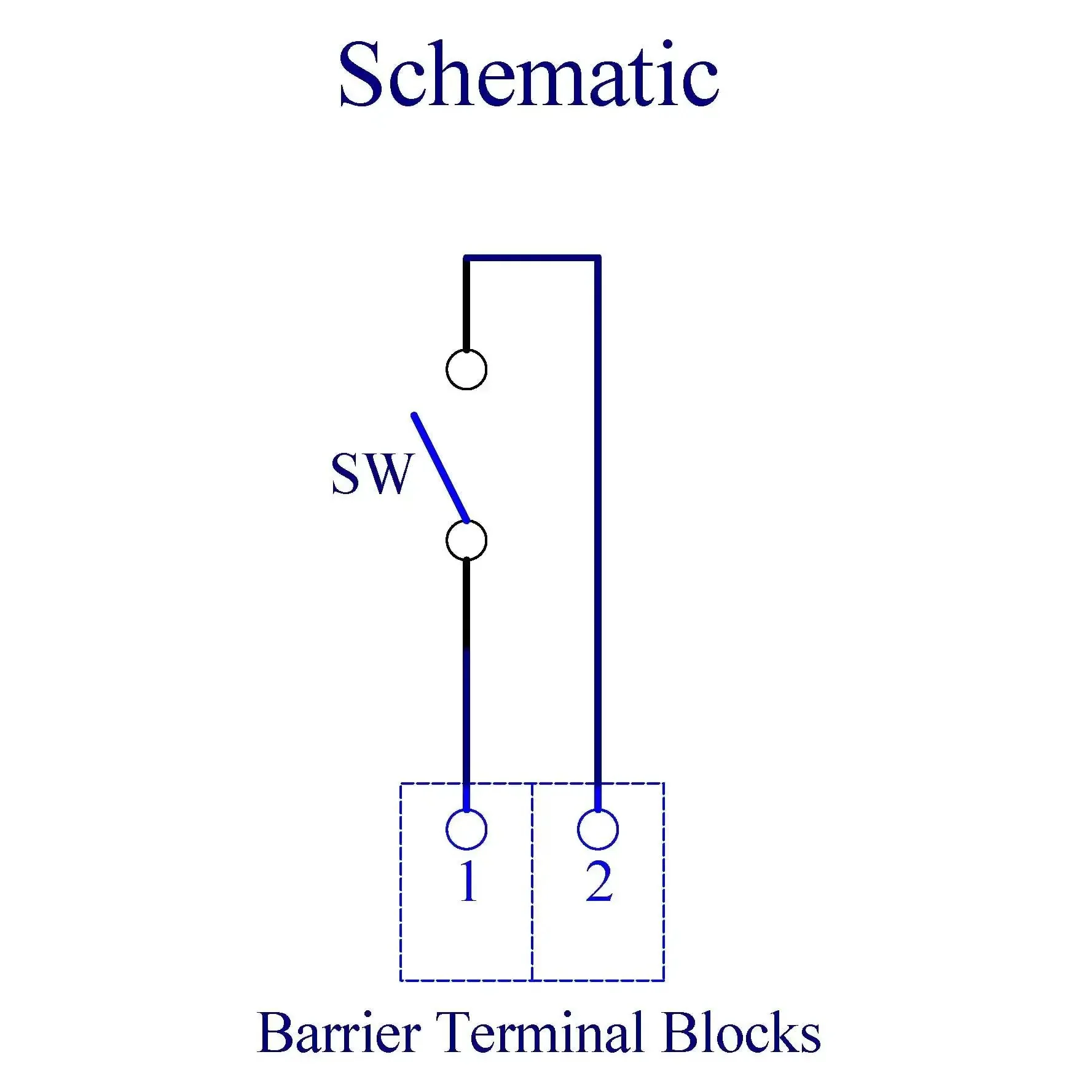 Rail Mount Rocker Switch Module For 10 Amp Power, Compatible With 250VAC Or 50VDC, One Channel, Easy On Off Rocker, Removable Cover, Metric M3 Screw Compatible, 7.62mm Pitch, Vinyl Insulated Spade Connectors, Supports 16 To 14 AWG Cables - Image 6