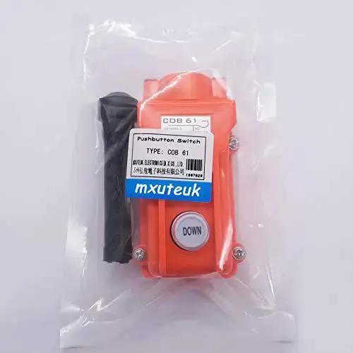 Rainproof Up Down Switch Control Station For Cranes And Hoists Pendant Push Button Switch Momentary Weatherproof Crane Pendant Hoist Control System 250V 5A And 500V 2A Rated Heavy Duty Industrial Push Button - Image 2