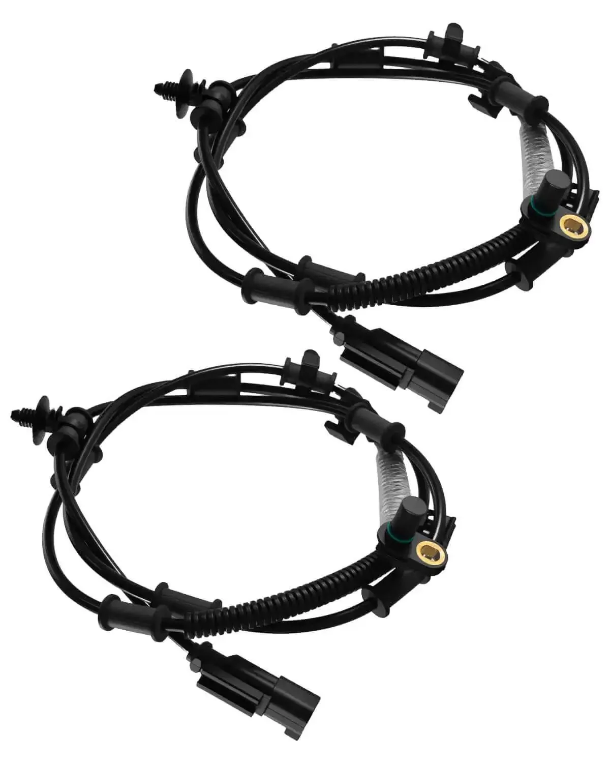 Ram Front ABS Wheel Speed Sensor Replacement Kit For 2014 2015 2016 2017 2018 2500 3500 Left And Right 2Pcs Real Time Wheel Speed Monitoring For Smooth Braking And Easy Install