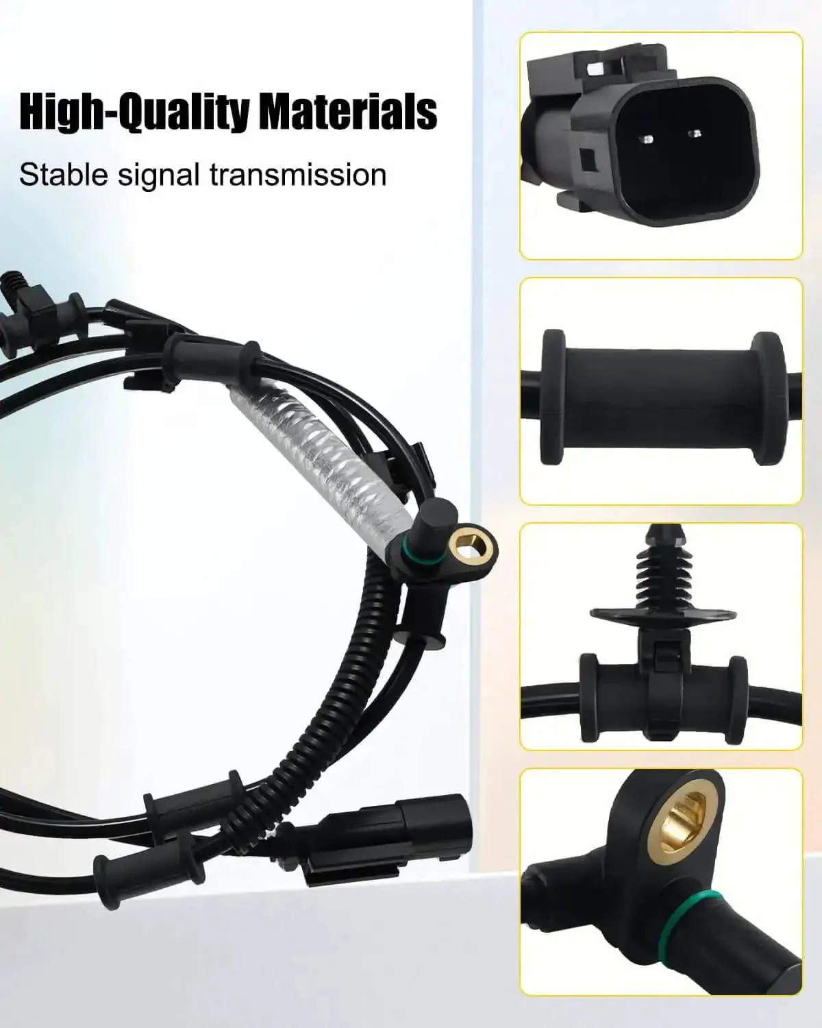 Ram Front ABS Wheel Speed Sensor Replacement Kit For 2014 2015 2016 2017 2018 2500 3500 Left And Right 2Pcs Real Time Wheel Speed Monitoring For Smooth Braking And Easy Install - Image 6