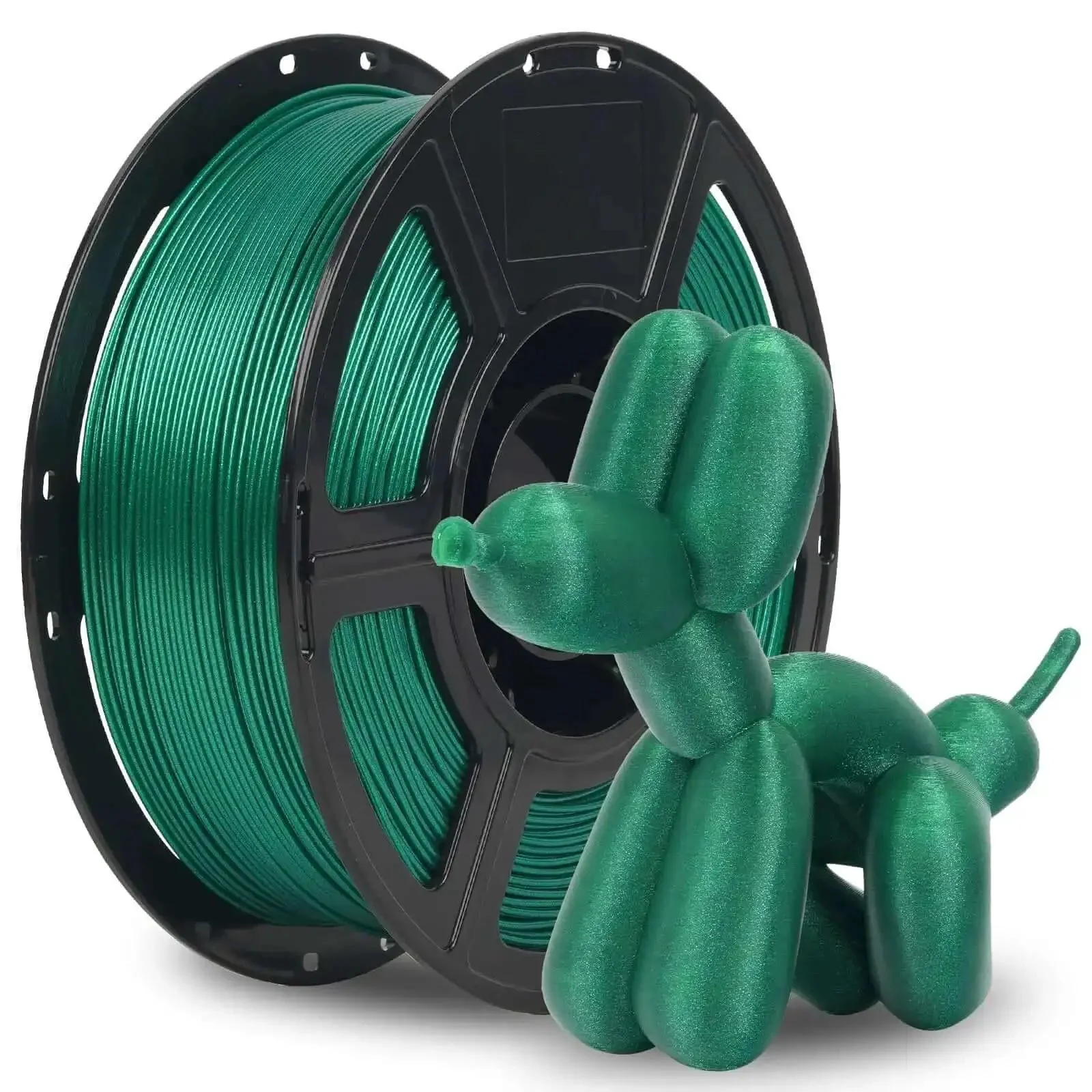 Rapid PLA Filament 1.75mm Aurora Green 1kg Spool For 3D Printing Ultra Fast Up To 500 mm Per Second With Killer Print Quality And Tight Dimensional Tolerance 0.02mm