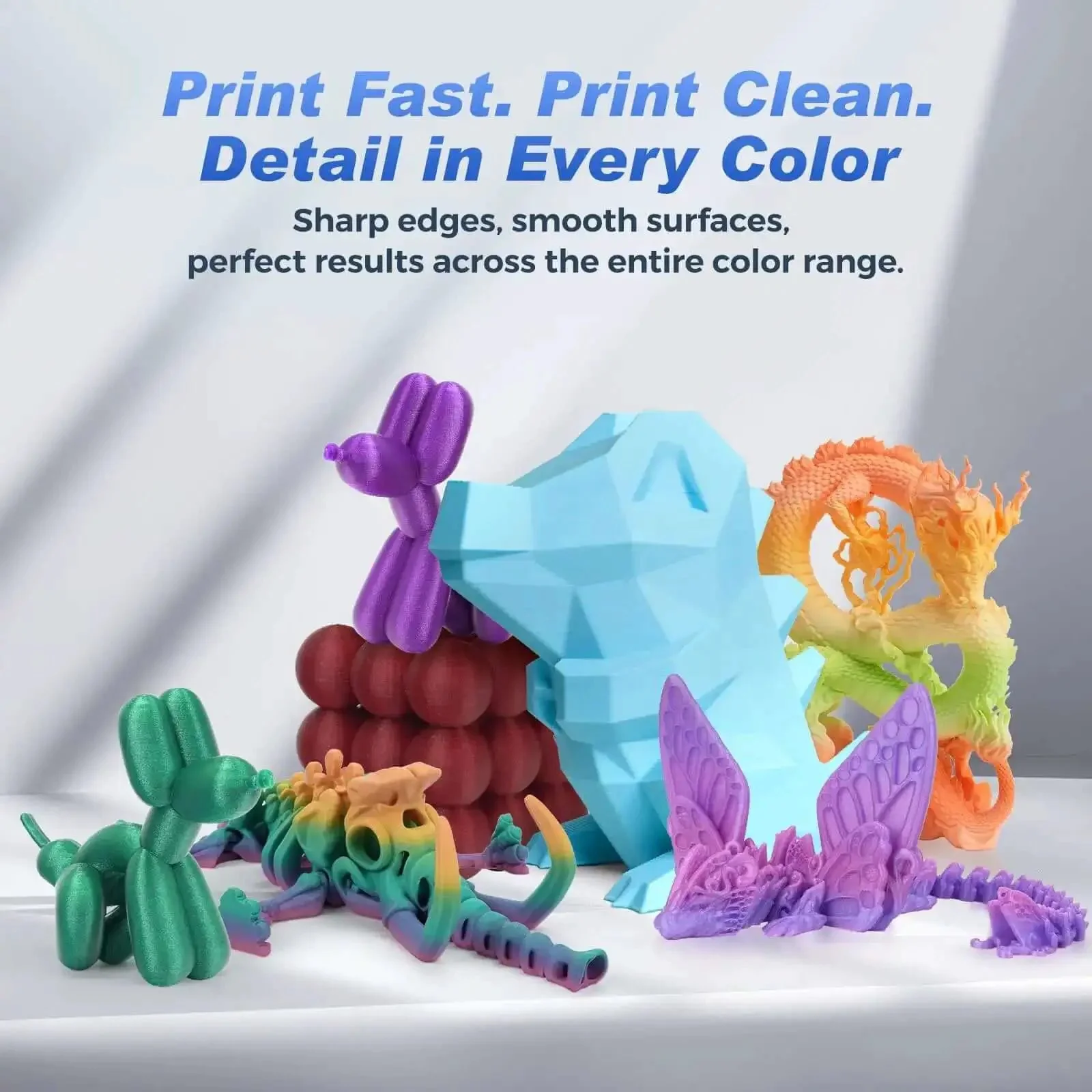Rapid PLA Filament 1.75mm Aurora Green 1kg Spool For 3D Printing Ultra Fast Up To 500 mm Per Second With Killer Print Quality And Tight Dimensional Tolerance 0.02mm - Image 7
