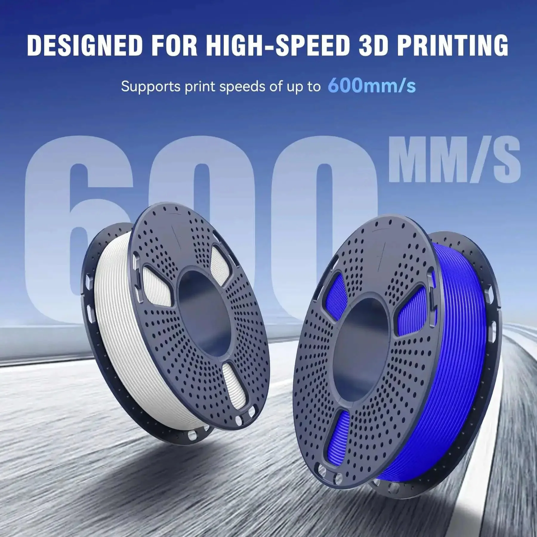 Rapid PLA Filament Bundle 2Kg 1.75mm 250g Spools Eight Color Pack For 3D Printing High Speed Filament Black White Blue Red Pink Orange Yellow Olive Green - Image 7