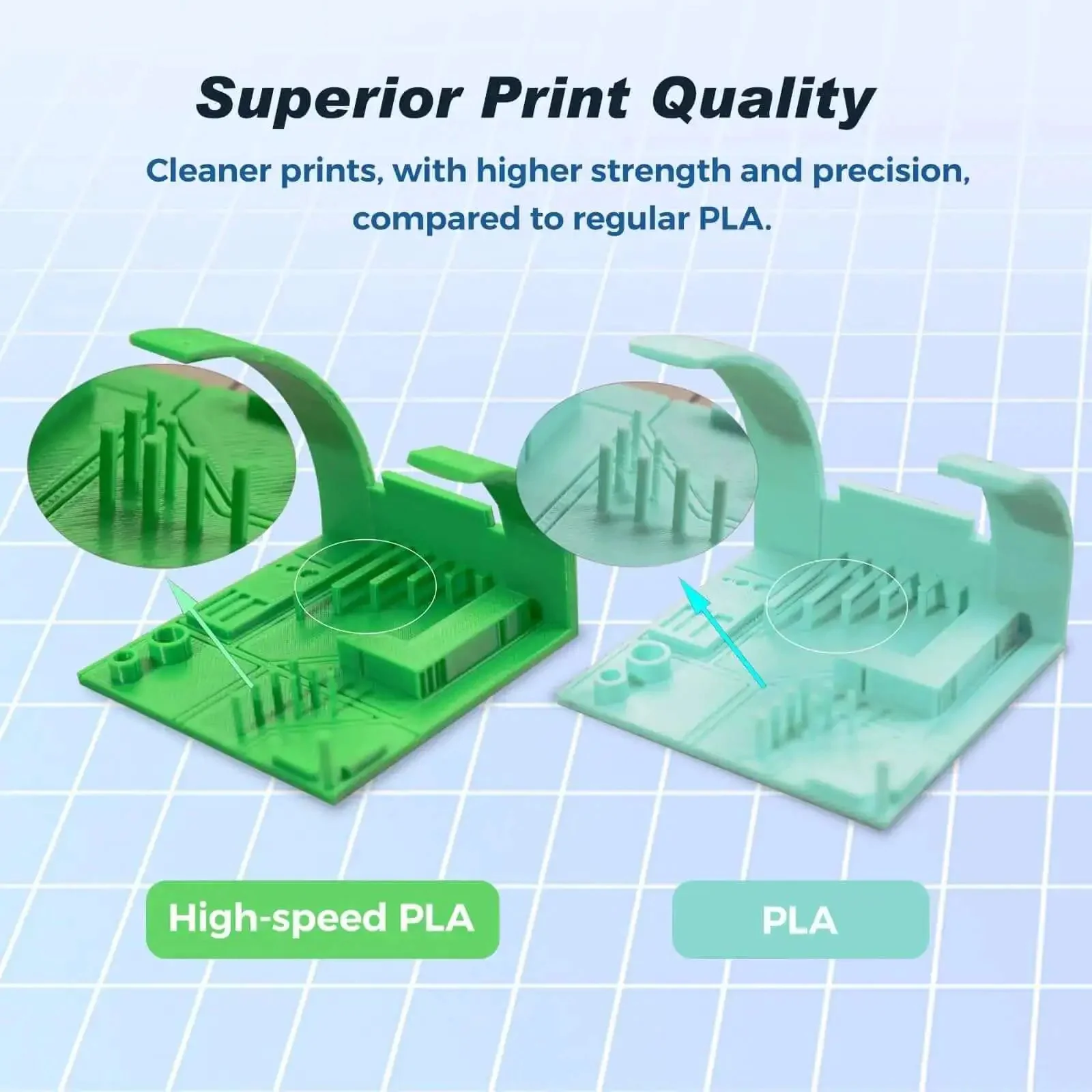 Rapid PLA Filament Ruby Red 1.75mm 1kg Spool For Ultra Fast 3D Printing Up To 500mm Per Second With Precise Dimensional Accuracy Plus Or Minus 0.02mm For Smooth Consistent Pro Grade Prints - Image 5
