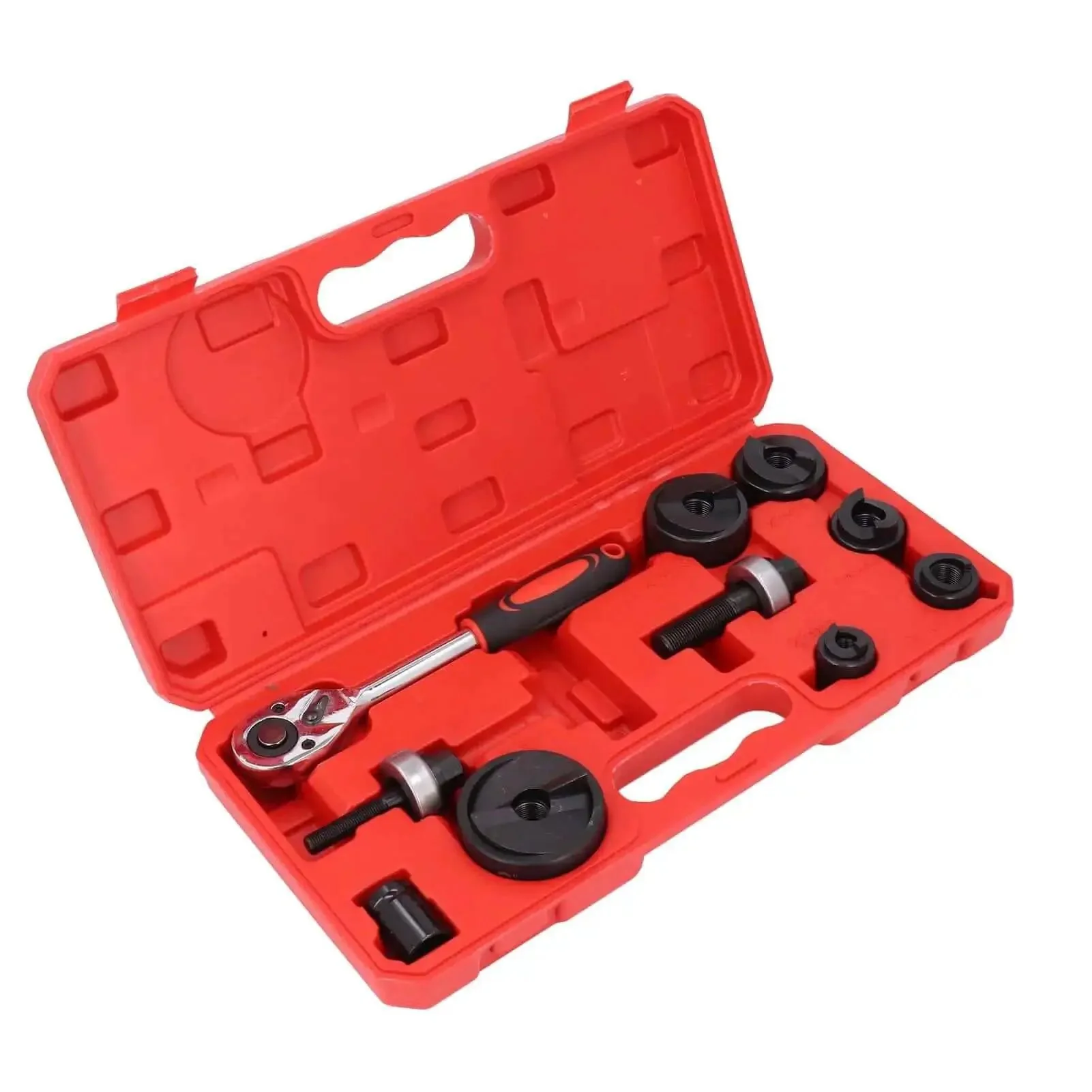 Ratchet Knockout Hole Punch Driver Kit For Pros Multifunctional Manual Ratchet Hole Cutter Tool For Metal Sheets Industrial Equipment Drilling Handcraft And Furniture Projects - Image 8