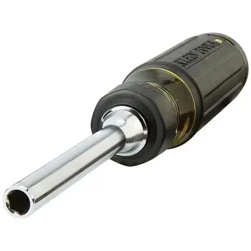 Ratcheting Multi-Bit Screwdriver 15-In-1 With Phillips Slotted Square Torx And Combo Bits Plus One Quarter Inch Nut Driver On-Handle Bit Storage For Quick All-Day Driving And Pro-Grade Built-To-Last Bits - Image 5