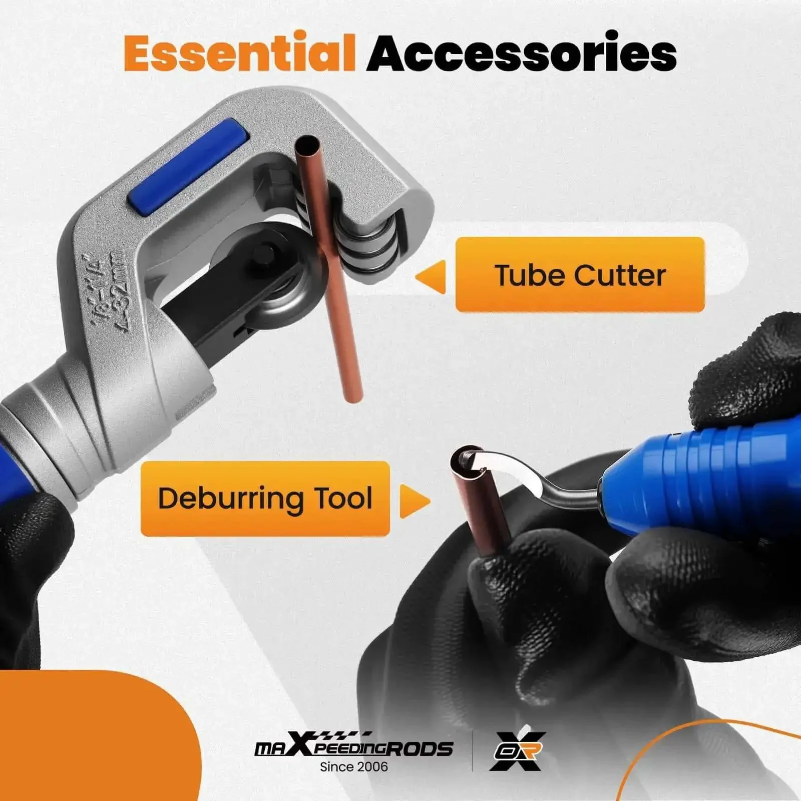 Ratcheting Pipe Bender Kit With 7 Interchangeable Dies For 1/4 To 7/8 Inch Tubing Copper Or Aluminum 90 Degree Bends Forward And Reverse Tool Ideal For HVAC Auto And Hydraulic Work - Image 6