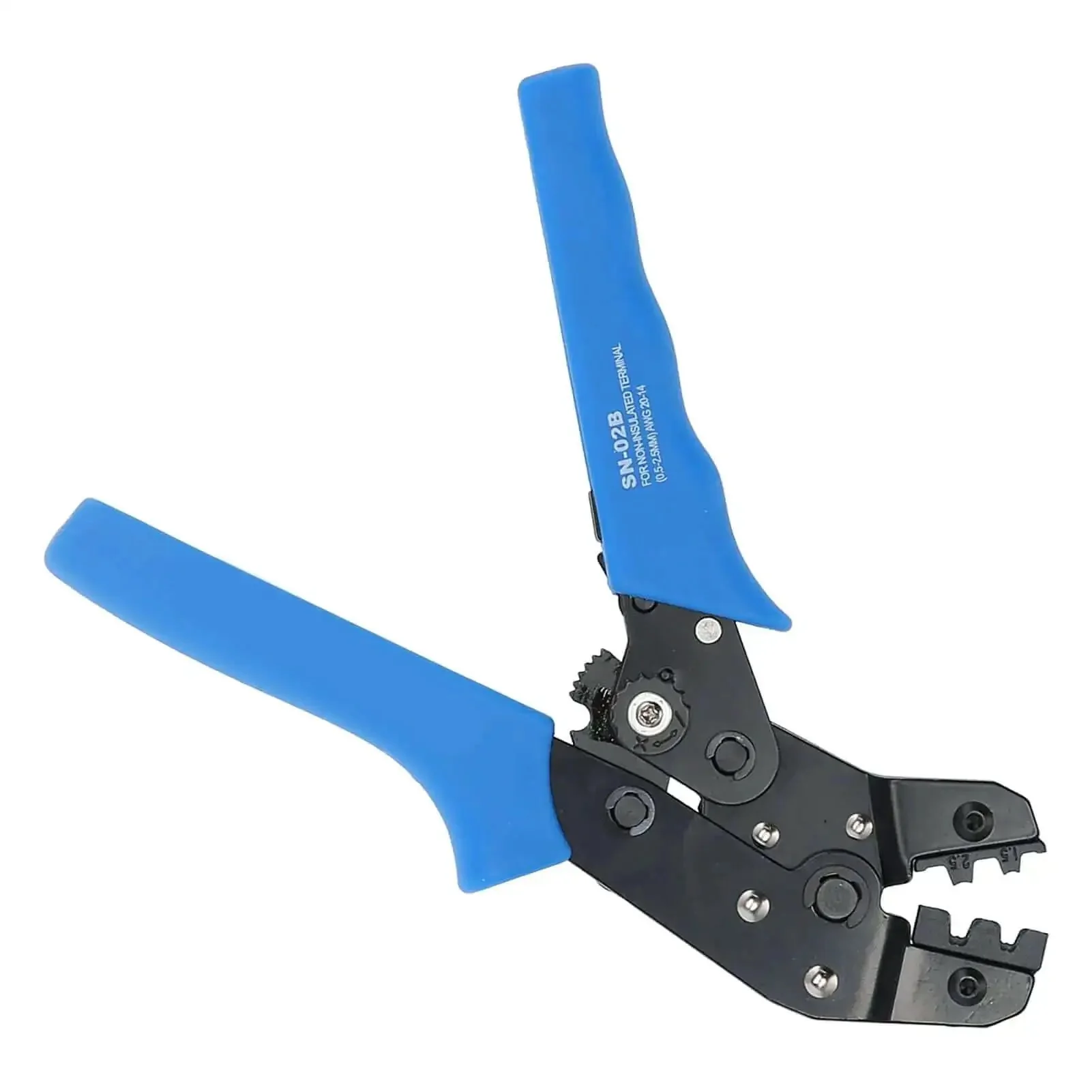 Ratcheting Wire Crimping Tool With High Precision Terminal Crimper Multifunction Automatic Crimping Pliers For Electrical Connectors And Blades Alloy Steel Heavy Duty Build - Image 9