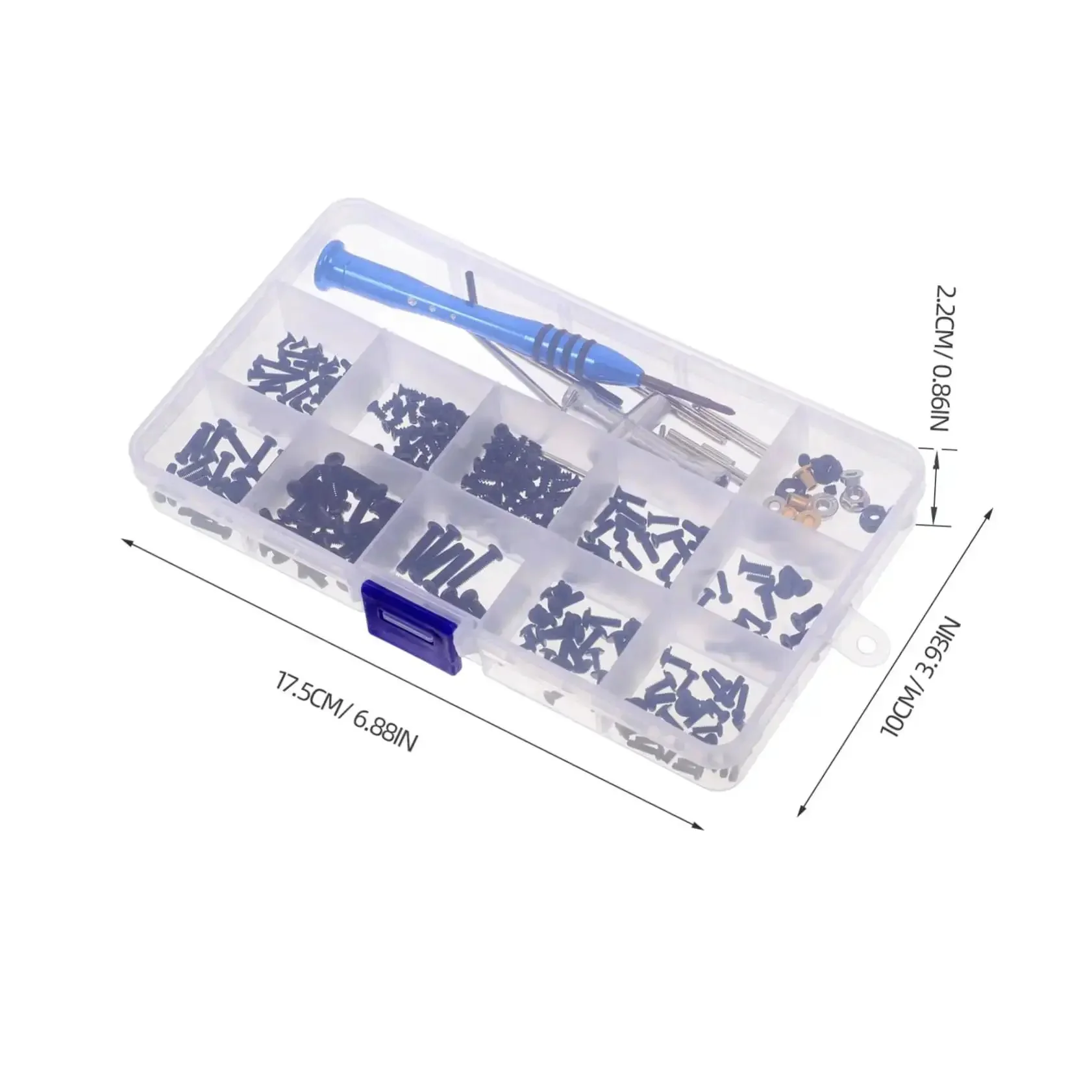 RC Car Screw Kit With Fasteners And Gasket Pro Grade Repair Tools Set For Remote Control Cars, Metric Screw Assortment, Nuts And Bolts, Handy Toolkit That Gets You Set For Easy Maintenance And Quick Upgrades - Image 9