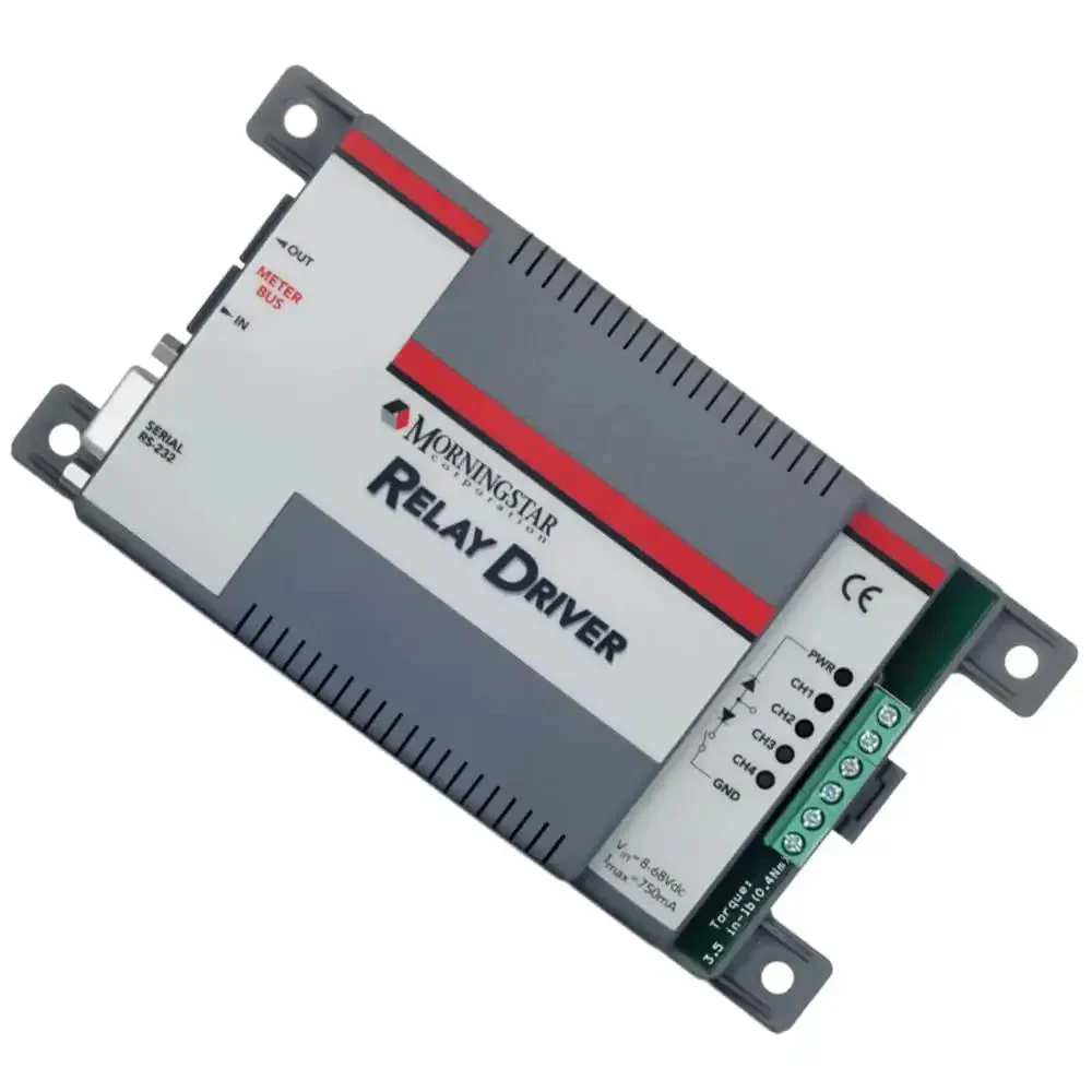 RD1 Relay Driver Programmable Logic Module For Solar Power Systems With High And Low Voltage Alarms, Load Control And Generator Start Stop Capabilities, Manages Four Independent Relays Designed In USA - Image 3