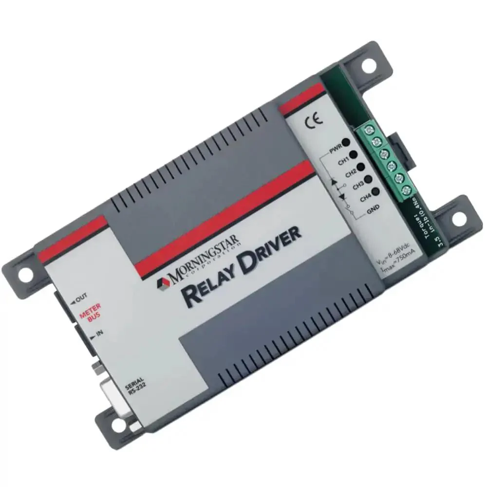 RD1 Relay Driver Programmable Logic Module For Solar Power Systems With High And Low Voltage Alarms, Load Control And Generator Start Stop Capabilities, Manages Four Independent Relays Designed In USA - Image 4