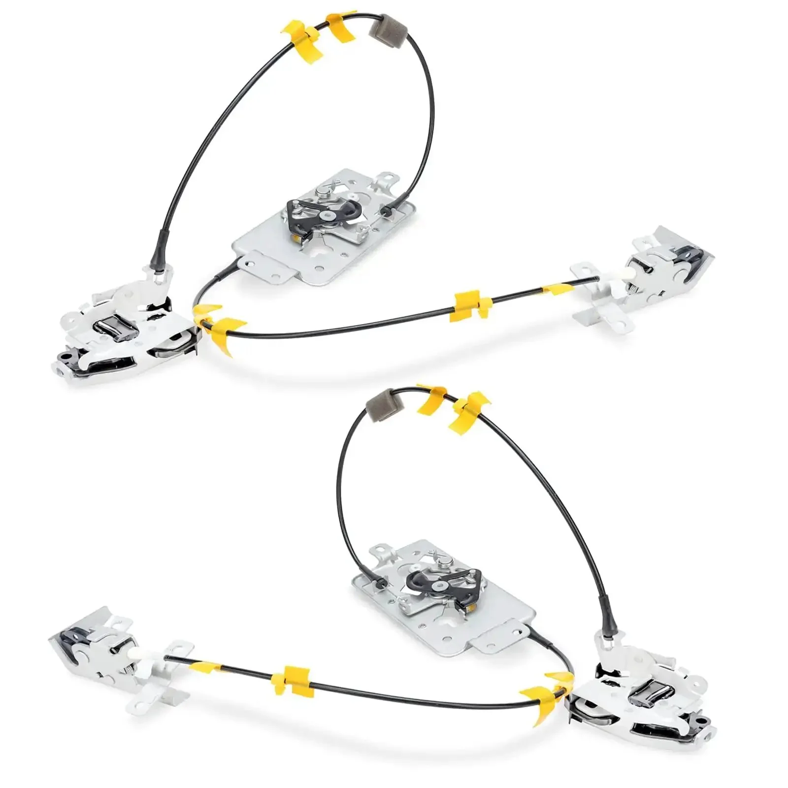 Rear Door Lock Latch Cable Assembly For Ford F150 Super Crew Cab 2004 2005 2006 2007 2008 Left Rear And Right Rear Doors Replacement Direct Fit Plug And Play OEM Style Kit For Smooth Locks And Easy Locking