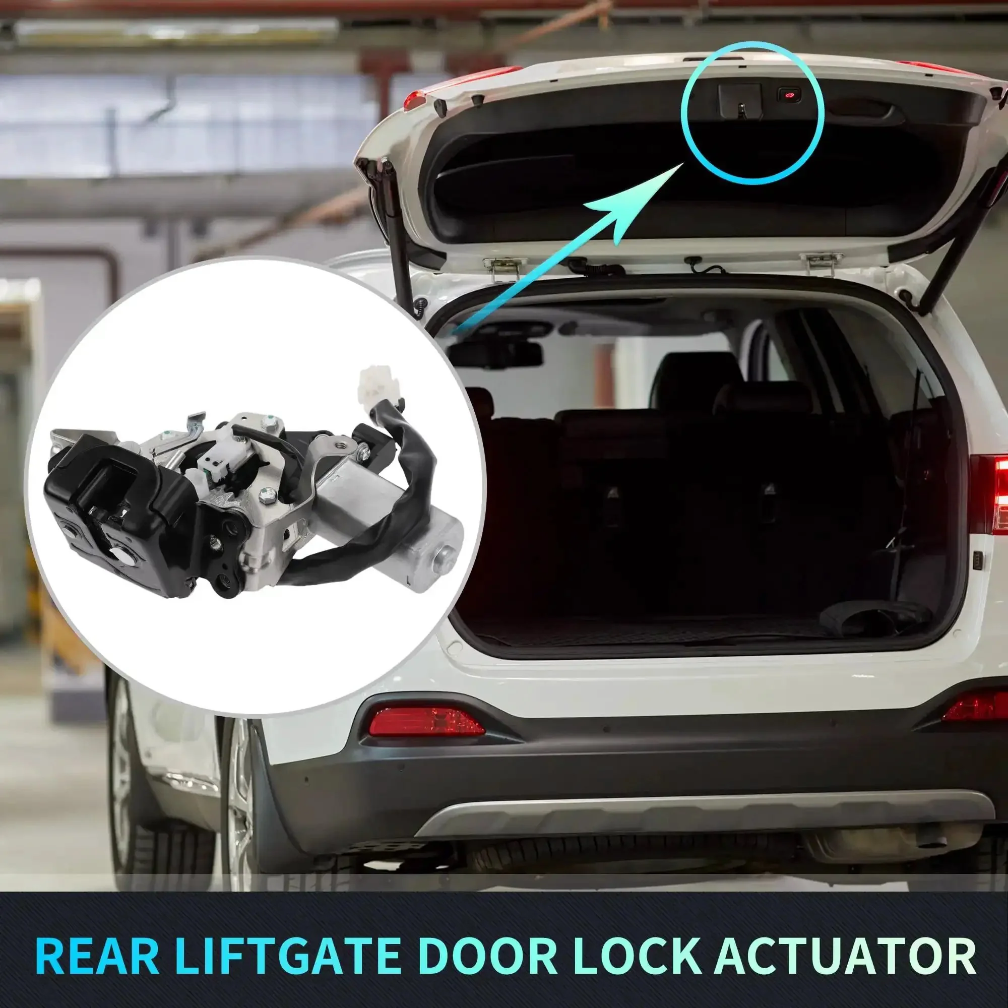 Rear Liftgate Lock Actuator With Cable Replacement For Honda Odyssey 2018-2022 And Honda CR-V 2017-2021 Tailgate Latch Assembly OE 74800TLAA51 Fixes Sticking Or No Lock Easy DIY Install Keeps Alarms Quiet - Image 7