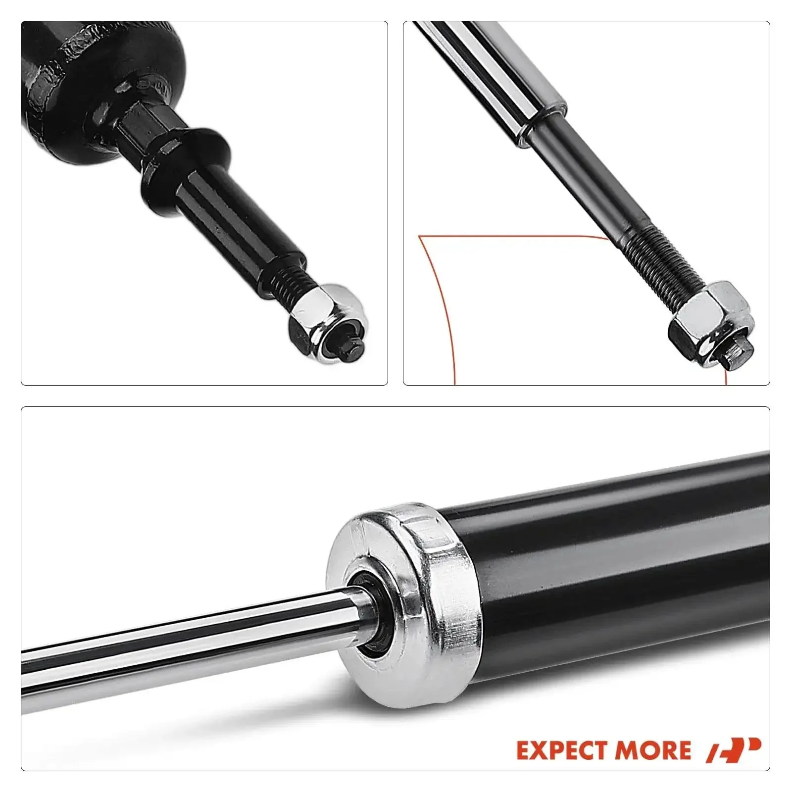 Rear Pair Strut Shock Absorbers For BMW 1 Series And 3 Series 2006 To 2013 Fits 128i 135i 325i 330i 328i 335i 335d 335is Rear Driver And Passenger Side - Image 3