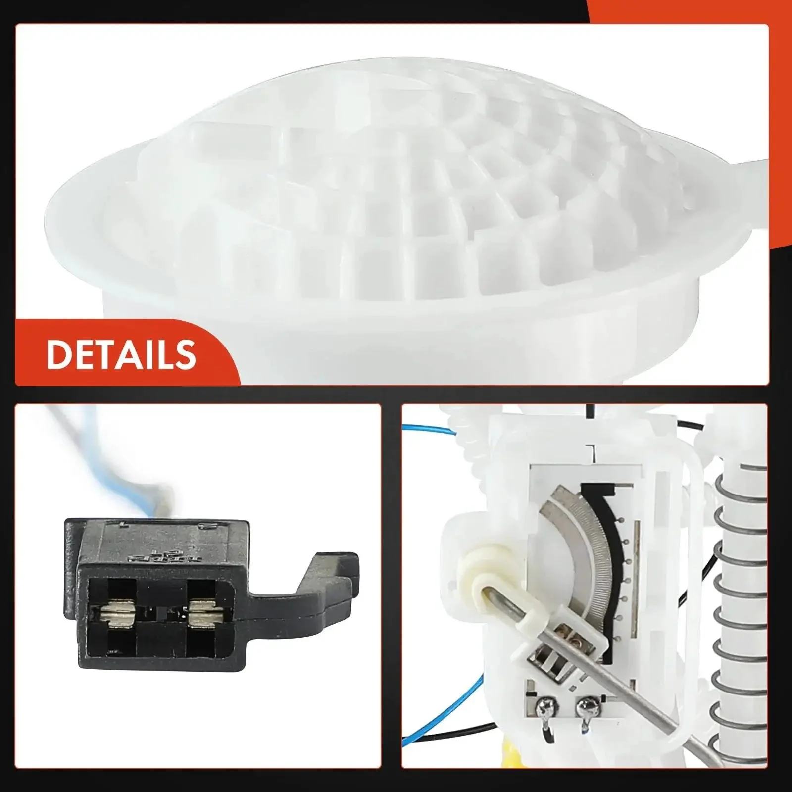 Rear Right Fuel Filter Assembly That Fits Dodge Charger Challenger Magnum And Chrysler 300 2005 Through 2015 With 3.5L 3.6L 5.7L 6.1L 6.4L Engines Replace 05136023AC 05136023AD - Image 3