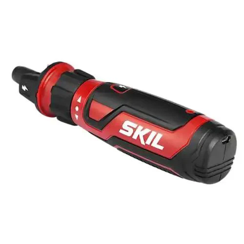 Rechargeable 4V Cordless Screwdriver With Circuit Sensor Technology For Safe Electrical Work Includes 9 Bits Bit Holder USB Charging Cable Easy Forward Reverse Compact Handy Power Tool For Everyday Fixes - Image 6