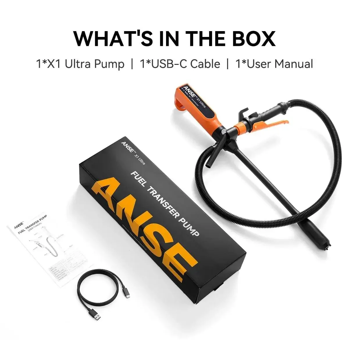 Rechargeable Cordless Fuel Transfer Pump 2.7 GPM Model X1 Ultra With 6000mAh Lithium Ion Battery Leak Proof Design Portable Automotive Fuel Transfer Kit For Safe Gas Diesel Oils - Image 2