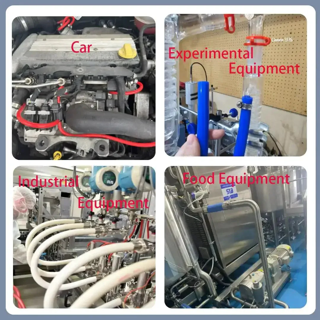 Red 10mm ID Silicone Vacuum Tubing Hose, Five Feet Long, 16mm OD, Beefy Heavy Duty Food Grade Silicone, FDA Compliant, High Heat Resistant, Non Collapse, 43 PSI Working Pressure, 130 PSI Max Pressure - Image 2
