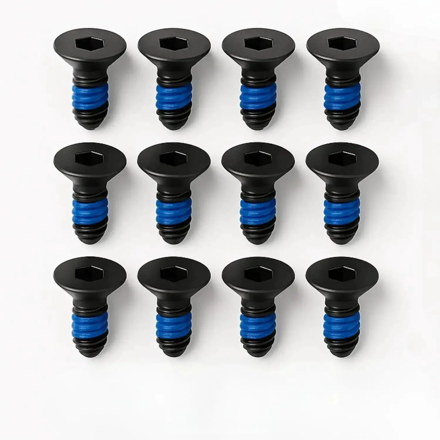 Red Dot Screw Kit For RMR SRO And Holosun 507C 508T Includes Twelve 6 32 Screws In Short Medium And Long Lengths For Glock MOS FN 509 CZ P10 Walther PDP Staccato PSA Dagger Twelve Nine Grade Steel Black Oxide