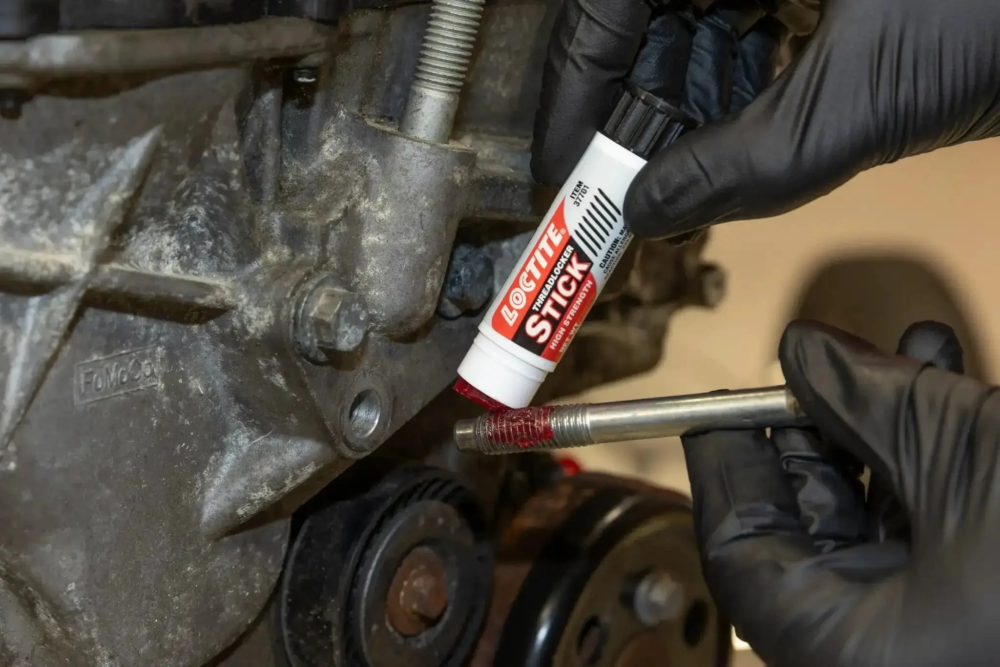Red OEM 268 Threadlocker Stick Replacement For Your Ride, Precision Vehicle Seals, High Grade Durable Locking Compound Stick, Single Pack For Reliable Performance And Easy Application - Image 7