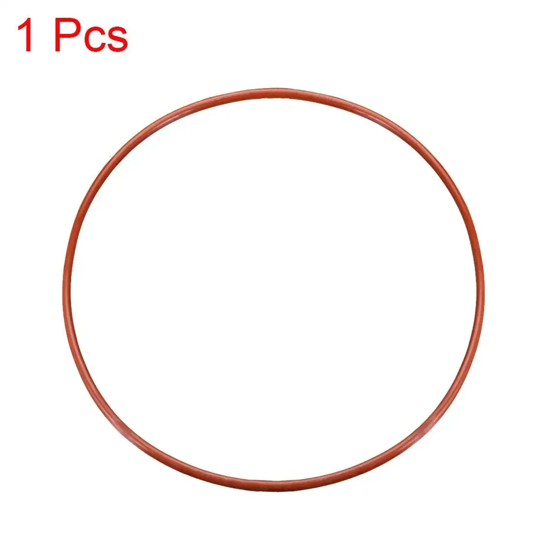 Red Silicone O Ring 155mm Outer Diameter 148mm Inner Diameter 3.5mm Cross Section VMQ Seal Gasket For Travel Mugs Drinkware And Food Containers High Temperature Resistance -22F To 392F - Image 2