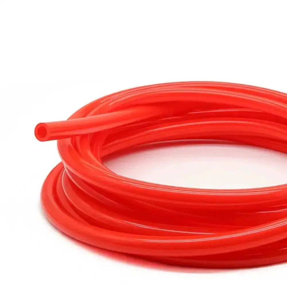 Red Silicone Vacuum Hose One Eighth Inch ID 3mm, 10 Feet Long, 130 PSI Max, High Temperature Range -76F to 374F, Reinforced 2mm Wall, Durable Automotive and Industrial Vacuum Tubing for Auto Shops and DIY Rigs - Image 4