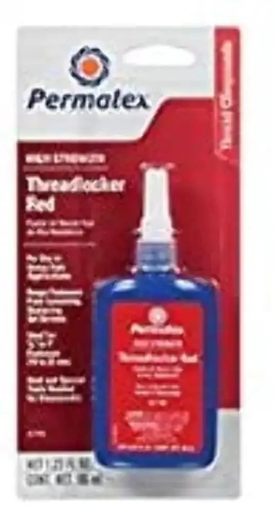 Red Thread Locker Adhesive 1.22 Oz High Strength Seal For Screws And Bolts Prevents Loosening Under Vibration Ideal For Auto Enthusiasts And Machinery DIY Wizards Durable Quick Dry Formula - Image 2