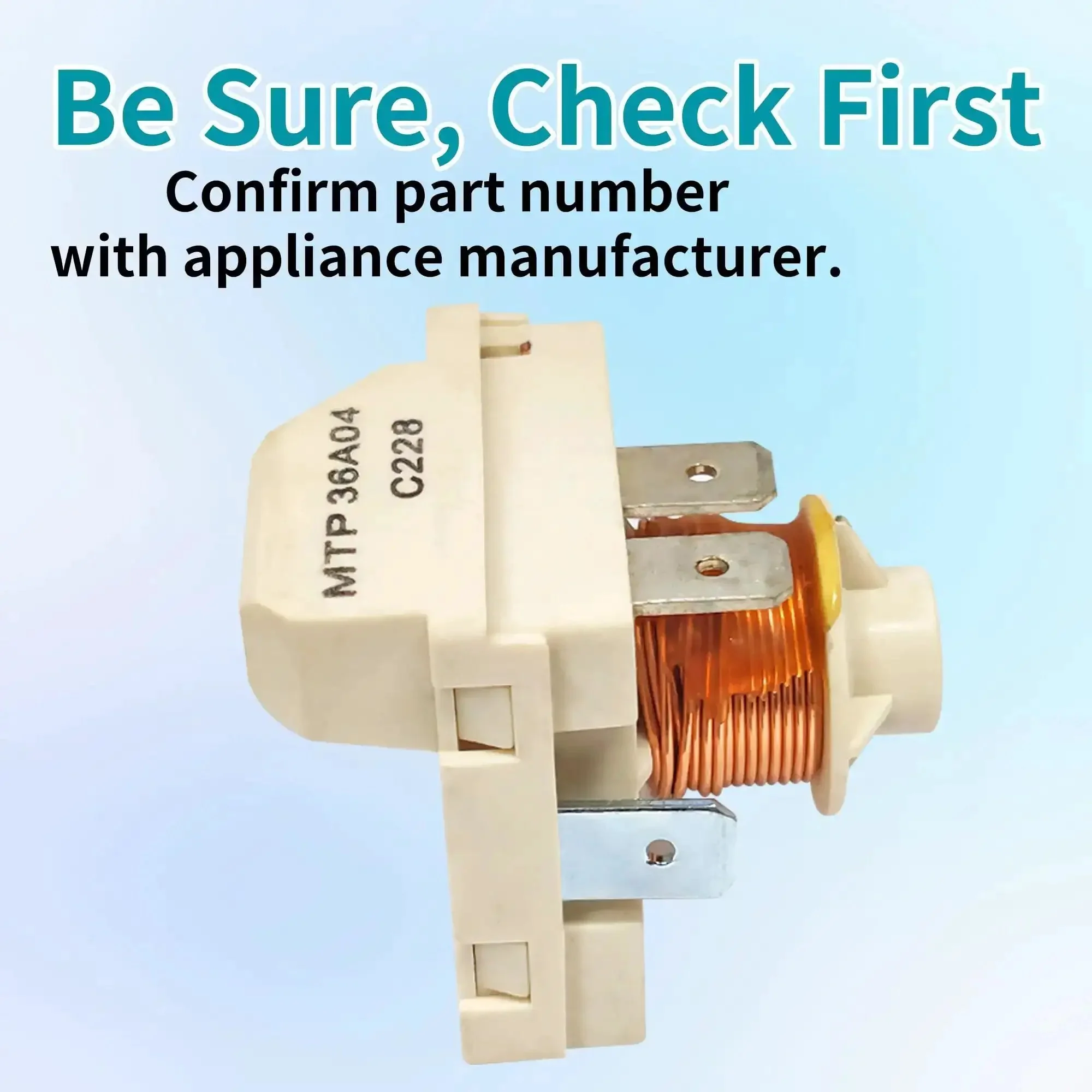 Refrigerator Compressor Start Relay Keeps Your Fridge Running Cool On Point Easy Install Prevents Overheating Boosts Cooling Reliability Durable High Quality Component For Reliable Fridge Operation And Energy Efficient Performance - Image 6