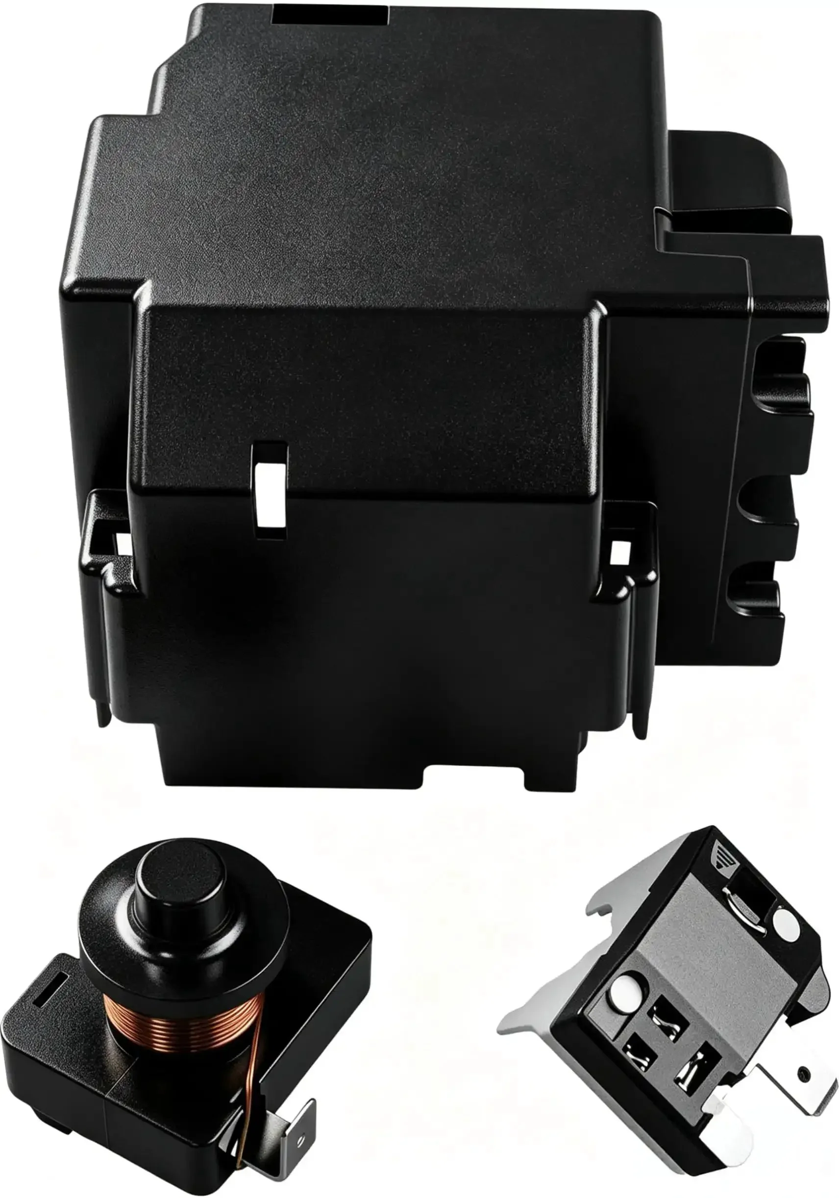 Refrigerator Start Relay And Overload Kit Fits Select Refrigerators For Plug And Play Install Replacement Replace 5304499966 AP5959044 4179401 241667501 297054500 PS11700335 Durable Build Budget Friendly Diy Upgrade