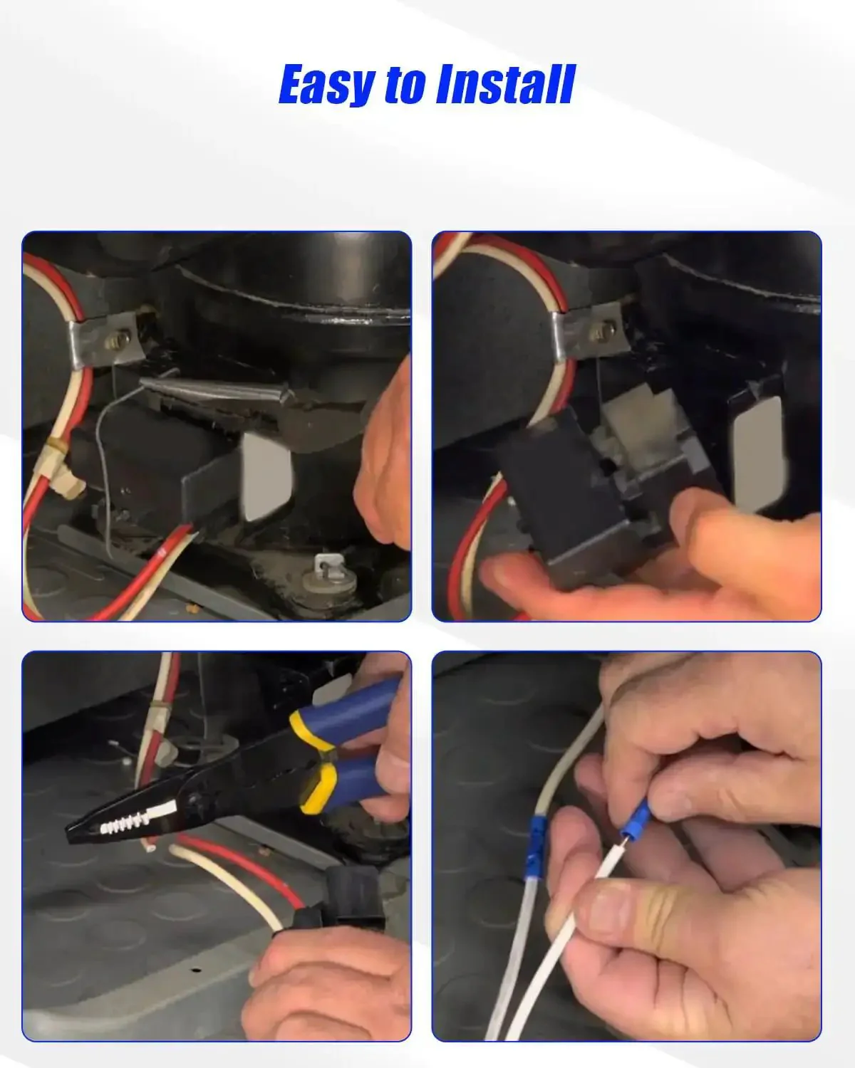 Refrigerator Start Relay And Overload Kit Fits Select Refrigerators For Plug And Play Install Replacement Replace 5304499966 AP5959044 4179401 241667501 297054500 PS11700335 Durable Build Budget Friendly Diy Upgrade - Image 2