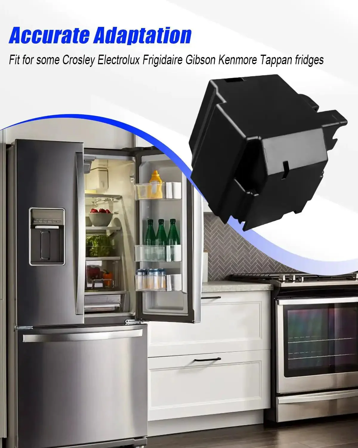 Refrigerator Start Relay And Overload Kit Fits Select Refrigerators For Plug And Play Install Replacement Replace 5304499966 AP5959044 4179401 241667501 297054500 PS11700335 Durable Build Budget Friendly Diy Upgrade - Image 3