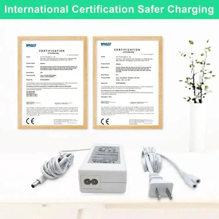 Replacement 24V DC Power Cord For Cricut Maker 3 Cutting Machine, 100-240V 50/60Hz Input, White Power Adapter Cable, Durable, Easy Install, Compatible With Cricut Maker 3 - Image 4