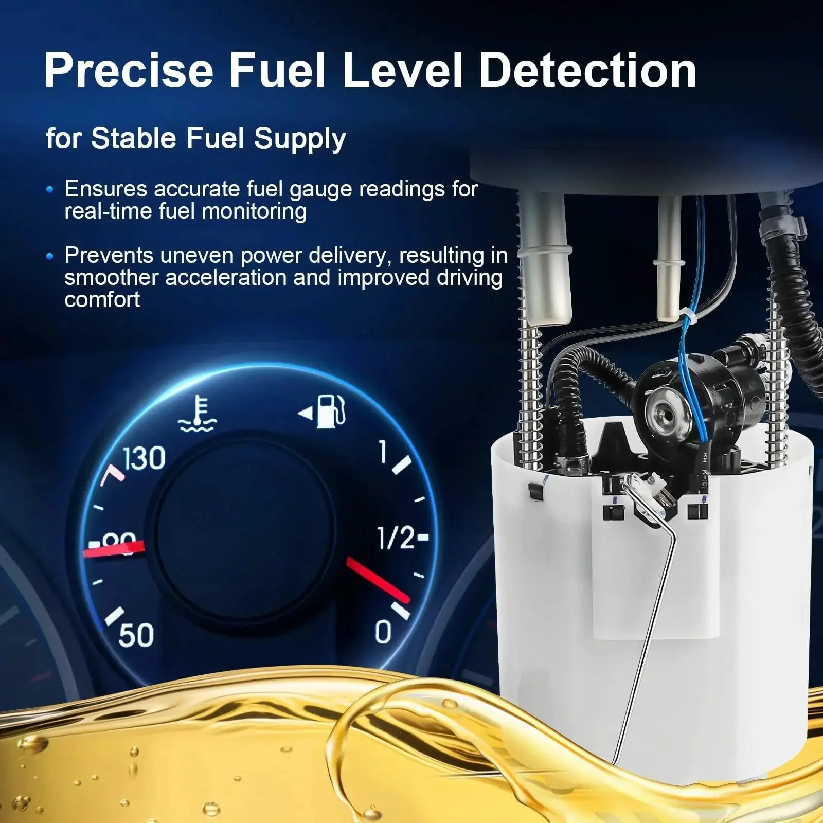 Replacement Fuel Pump Assembly For Tahoe Escalade Yukon And GMC SUVs 2004 Through 2007 With 4 8L 5 3L Or 6 0L V8 Engines Drop In Ready Easy Install Durable Replacement E3581M FG0808 P76262M - Image 7