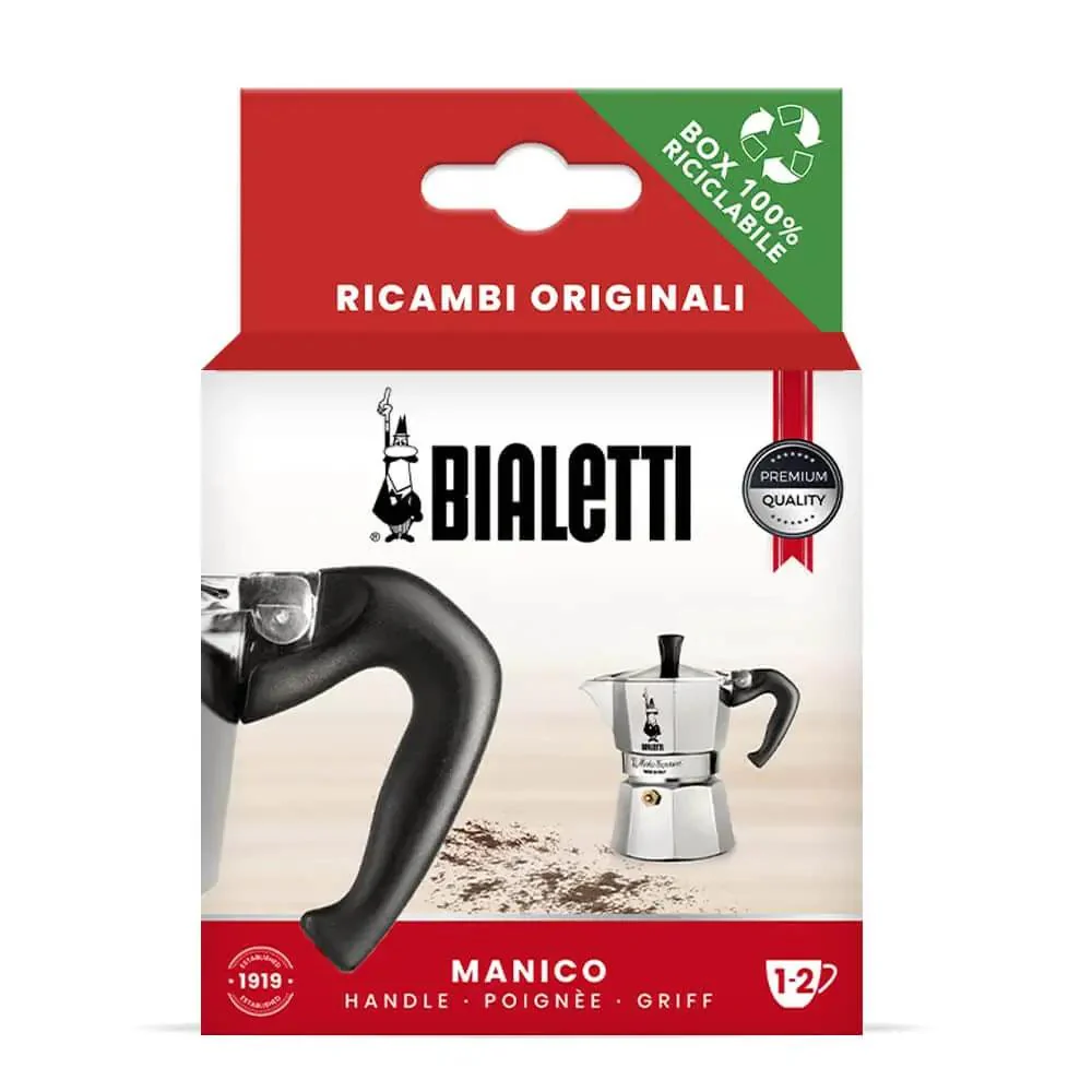 Replacement Handle With Plug For Half Cup Moka Express And Elettrika Coffee Makers Keep Your Espresso Flowing Smoothly Easy To Install Durable Build For Quick Replacement