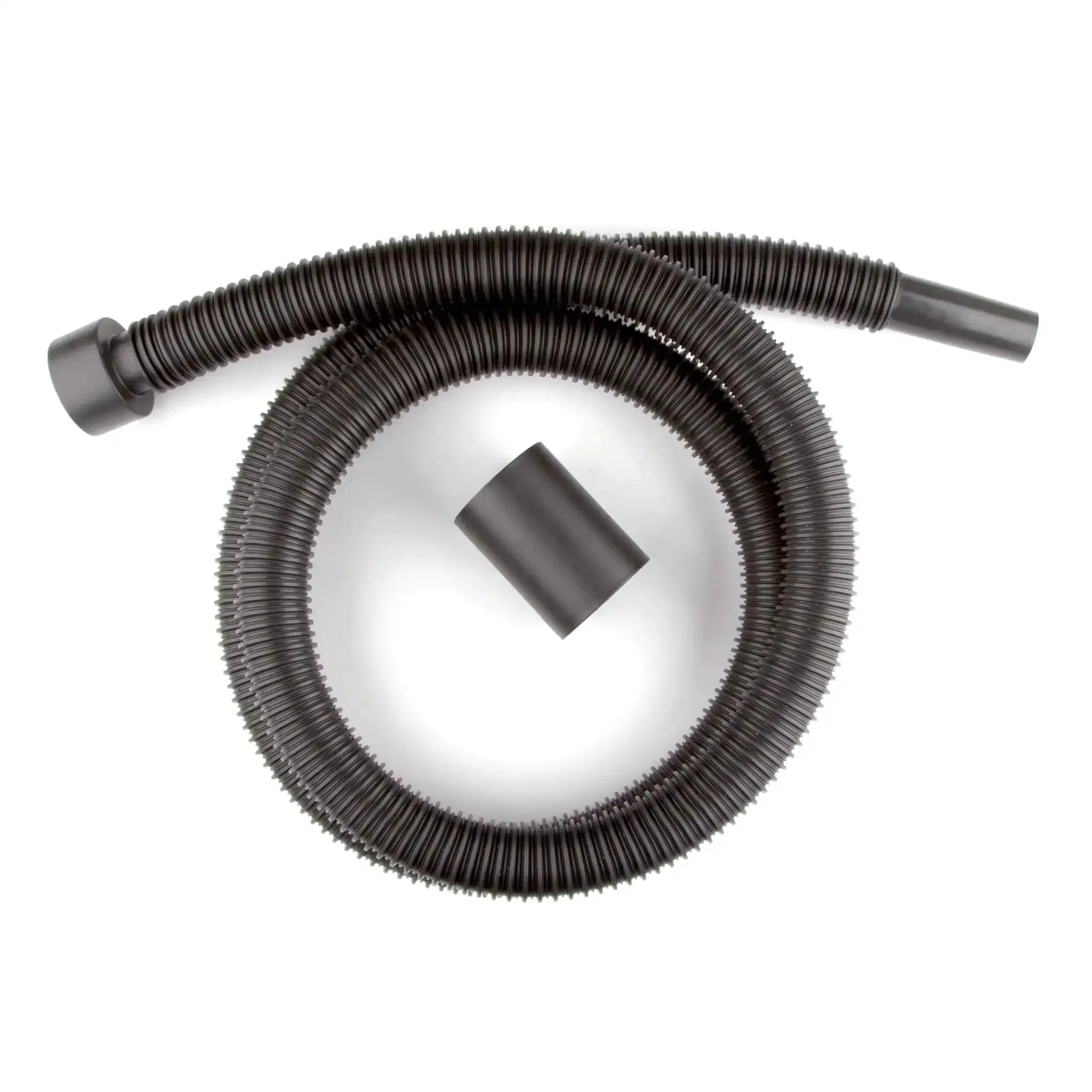 Replacement One And A Quarter Inch Six Foot Friction Fit Vacuum Hose For Wet Dry Shop Vacuums Flexible Accessory Compatible With Most Two And A Half Inch Inlets For Easy Reach In Tight Spaces