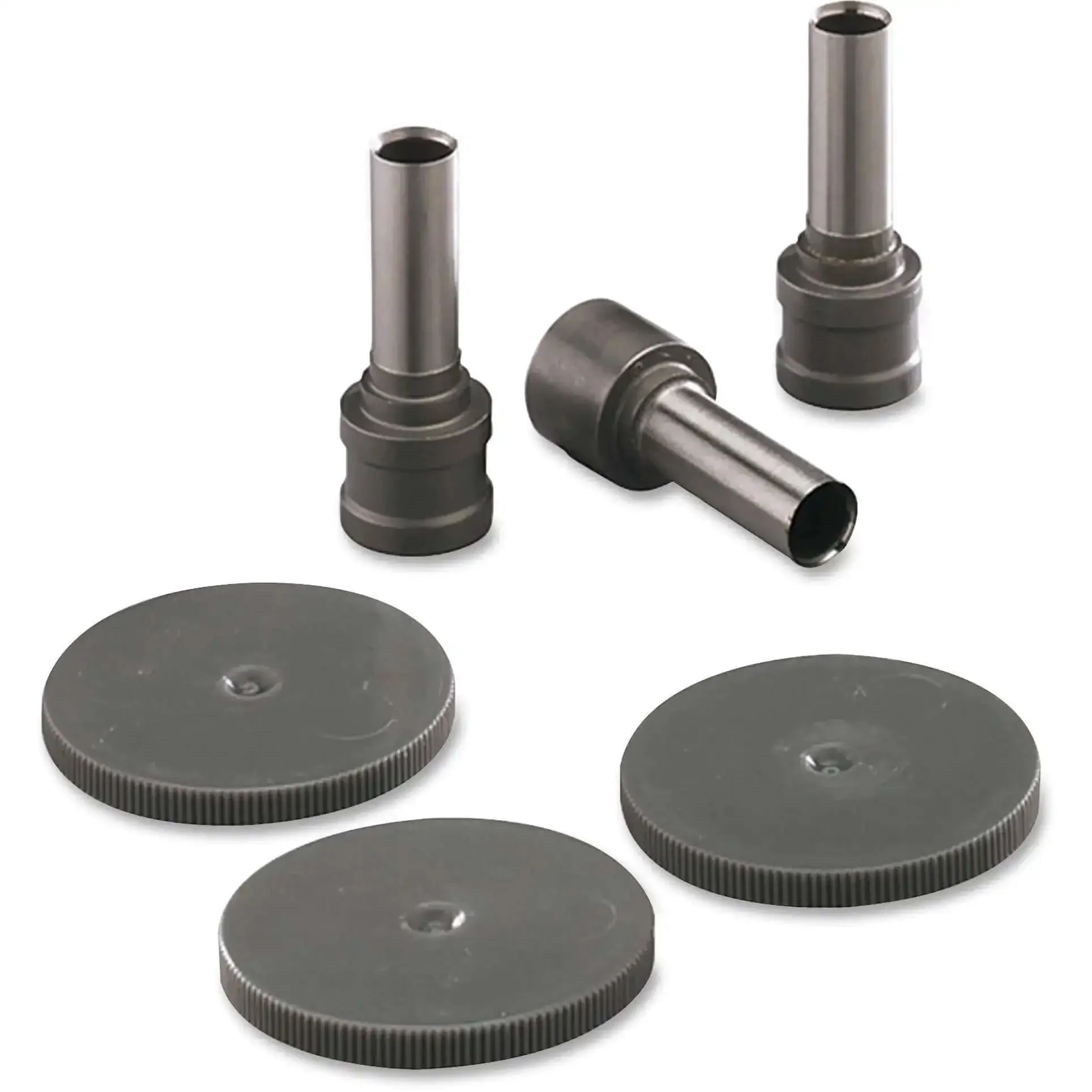 Replacement Punch Kit For 9/32 Inch Holes, 100 Sheet Capacity, Two Heads And Four Discs, Designed For Extra Heavy Duty Two Hole Punch 62100 Ideal For Office And Shop Floor Use With Durable Construction And Quick Replacement Heads