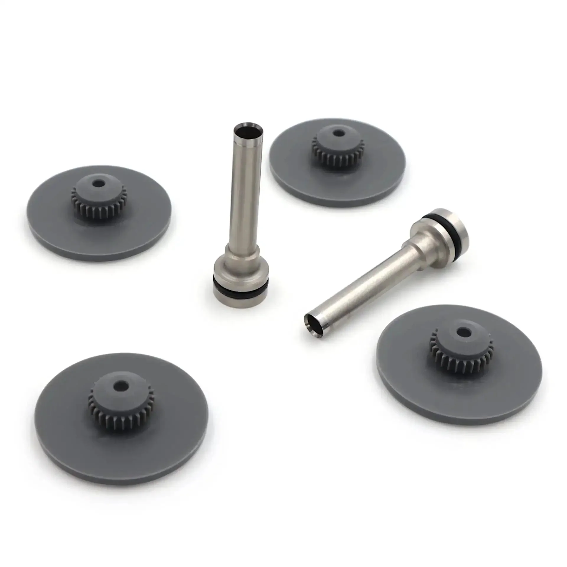 Replacement Punch Kit For Heavy Duty Two Hole Punches Includes Two Hardened Punch Heads Four Plastic Disks And One Quarter Inch Hole Capability Compatible With Model XHC 230 Built For Quick Durable Punching That Your Office Needs