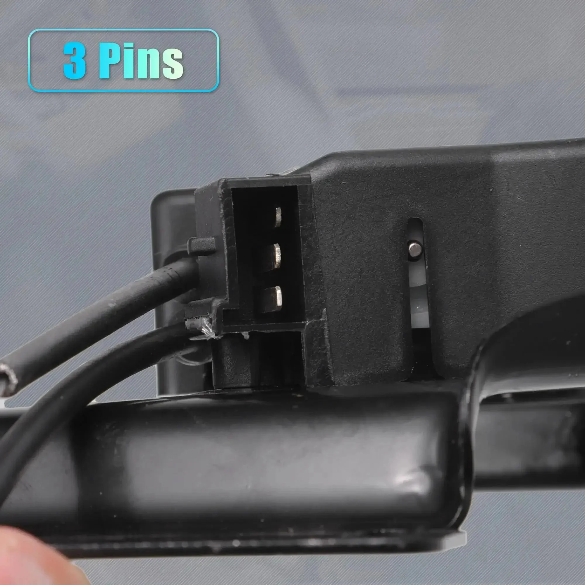 Replacement Rear Liftgate Door Lock Actuator With Cable For Lincoln Town Car 2008 2009 2010 2011 Direct Fit Plug And Play Tailgate Latch Assembly OE Quality No 8W1Z5443200A Black - Image 3