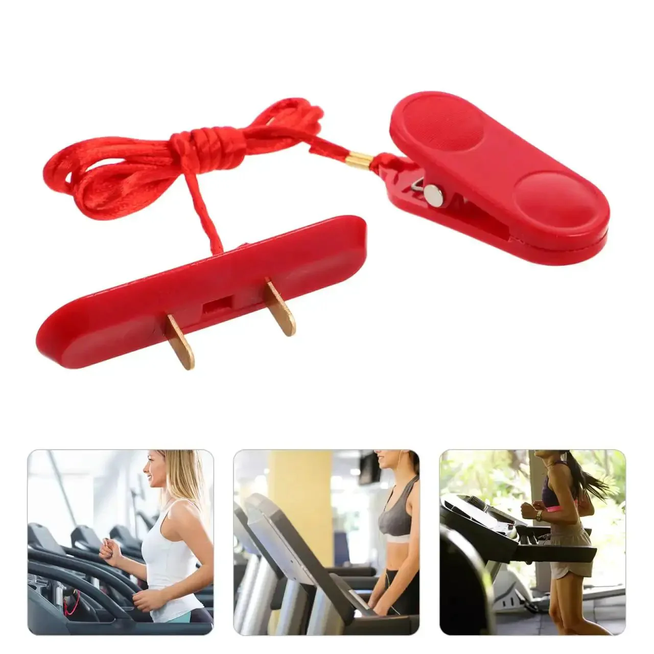 Replacement Treadmill Safety Key And Emergency Stop Clip For Treadmills Running Machines Fitness Equipment With Dual Insert Design And Easy Installation - Image 7
