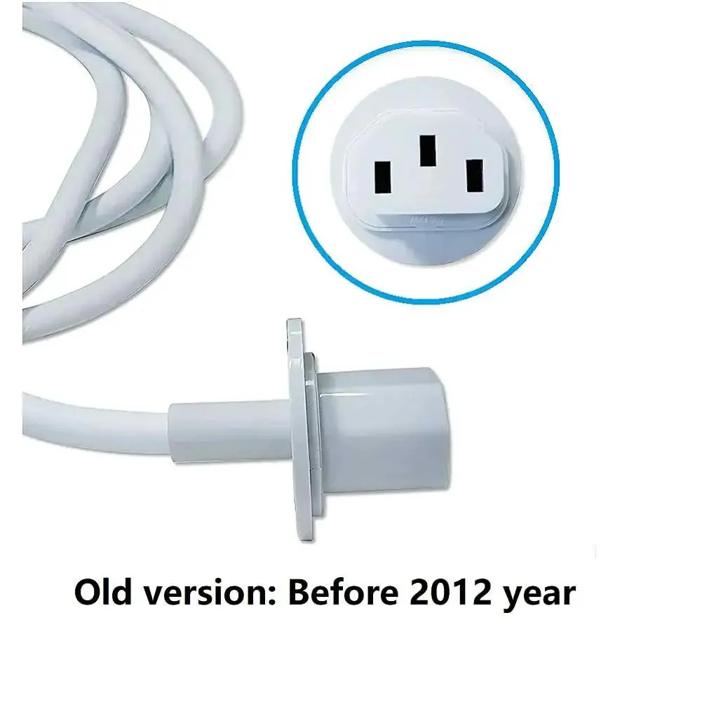 Replacement US Plug Extension Cable for Apple iMac G5 20 Inch 21.5 Inch 24 Inch and 27 Inch Power Supply Cord White Finish Easy Install Durable Build Keeps Your Vintage iMac Running Smooth - Image 6
