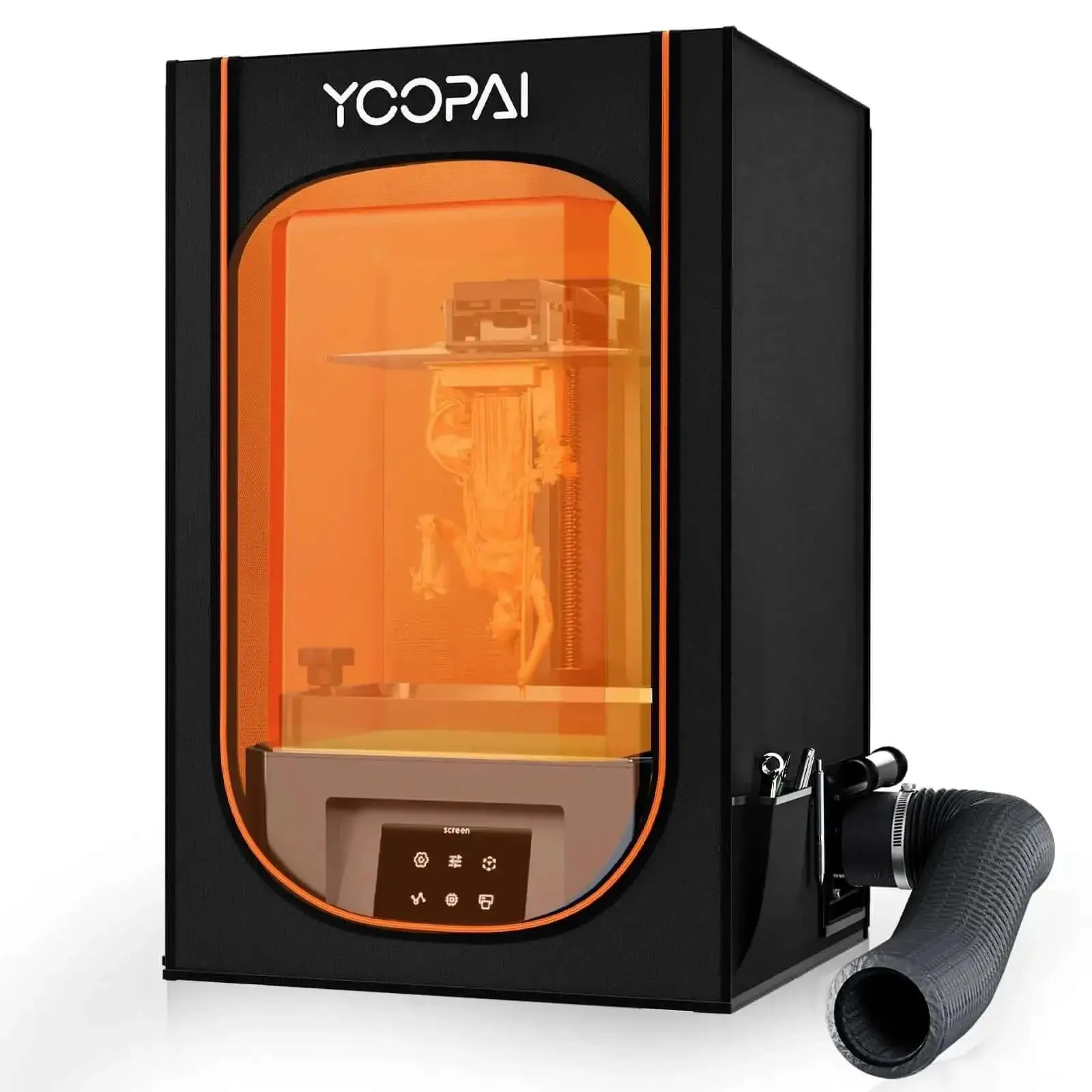 Resin 3D Printer Enclosure With Built In Ventilation Filter Odor Control Carbon Filter For Hassle Free Odor Free Resin Printing Fits Most LCD UV Resin Printers And Enclosures For Home Studio Workshop Use