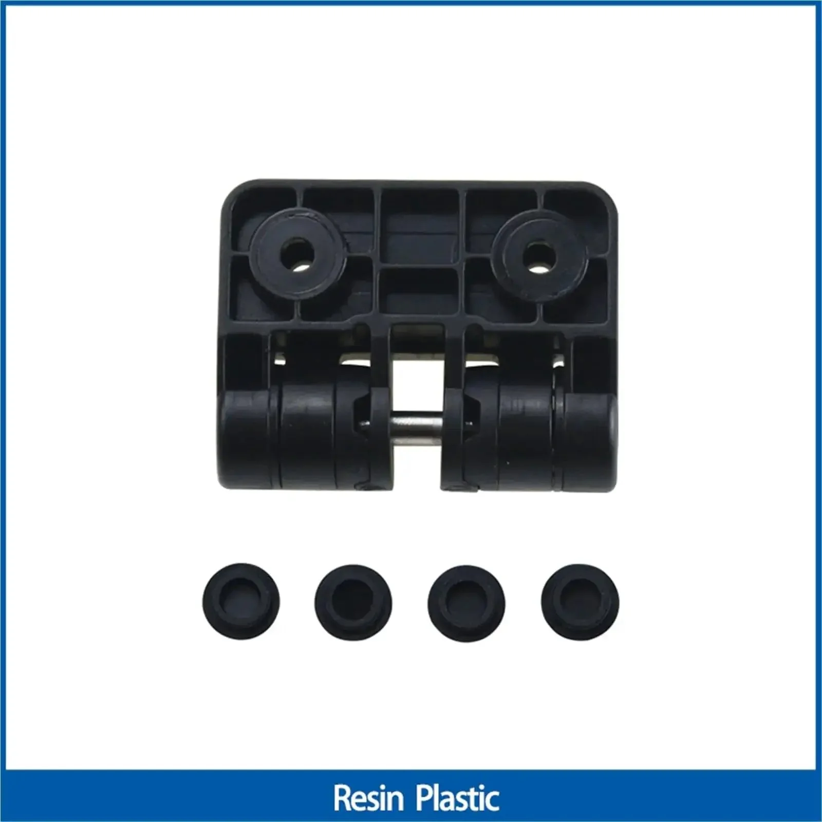 Resin Positioning Torque 90 Degree Gate Hinge White 1 Piece Heavy Duty Resin Gate Hardware With Precise Torque For Easy No Fuss Swing Ideal For Fences Entry Doors And Cabinet Gates - Image 4