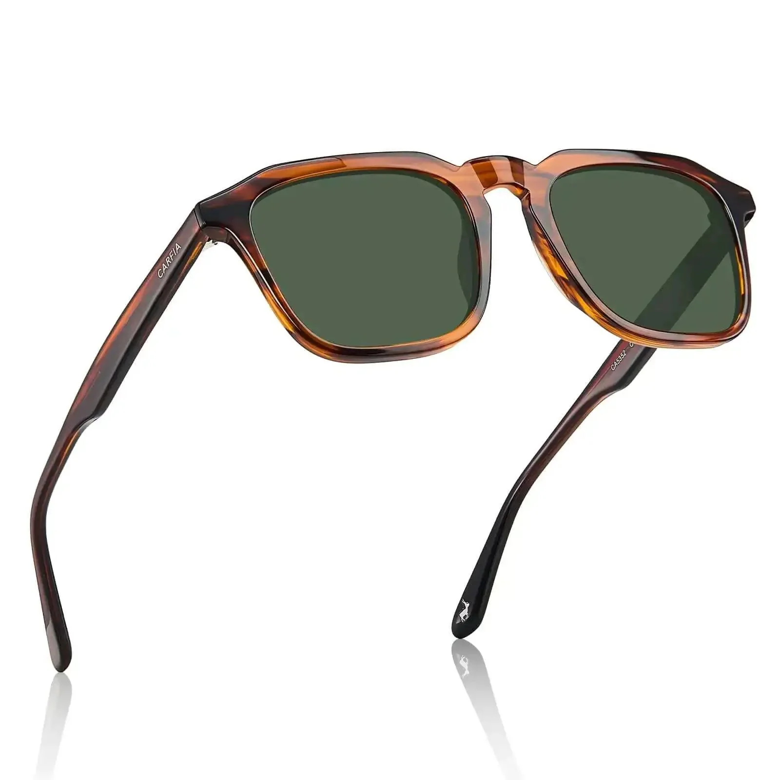 Retro Sunglasses For Men With Polarized UV400 Protection Handcrafted Acetate 60s Style Square Cool Sun Glasses For Everyday Wear And Outdoor Adventures For Urban Lifestyles And Weekend Getaways