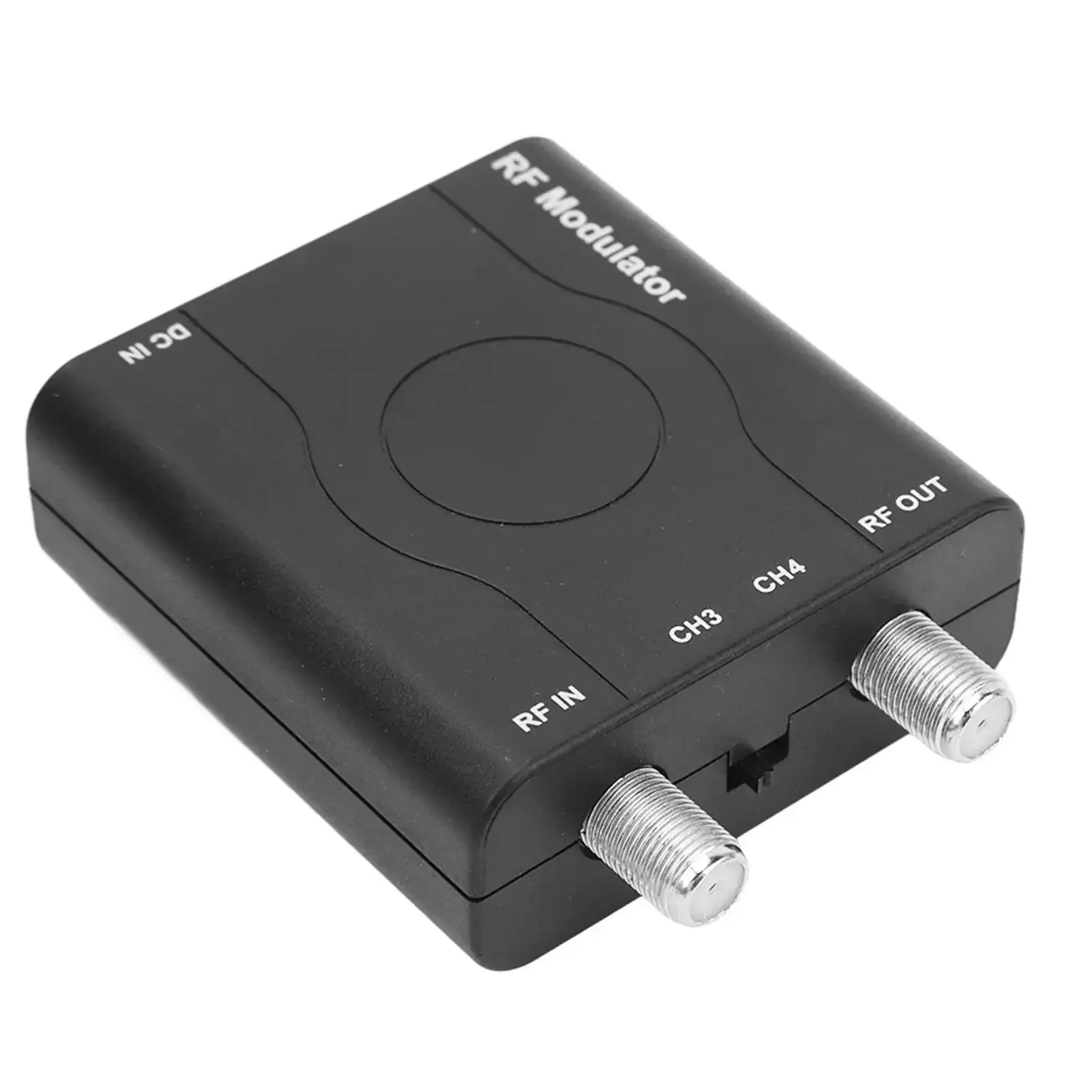 RF Modulator Adapter With HDMI Input For NTSC Output And 1080P PLL Controlled VHF Modulation Coaxial Converter For Old School TVs Supports CH3 And CH4 Frequencies HDMI 1.4 Ready