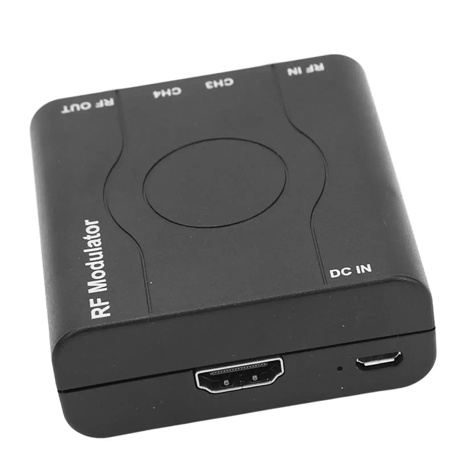 RF Modulator Adapter With HDMI Input For NTSC Output And 1080P PLL Controlled VHF Modulation Coaxial Converter For Old School TVs Supports CH3 And CH4 Frequencies HDMI 1.4 Ready - Image 2