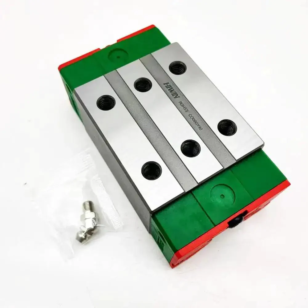 RGH55CA Linear Block Carriage For CNC Guides And Rails Heavy Load Linear Bearing Slider Rock Solid Motion Precise Alignment Durable Replacement Block For Linear Guide Systems