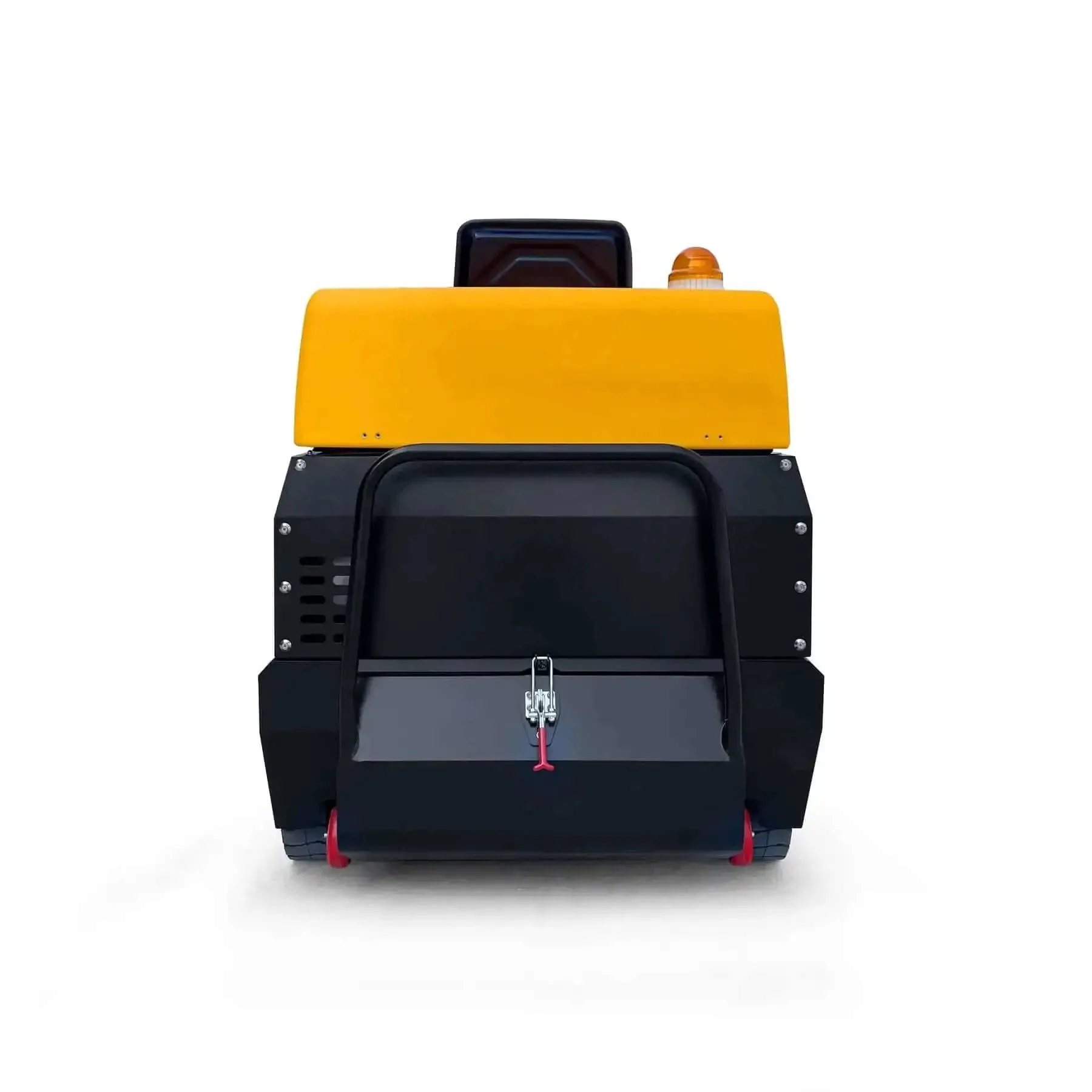 Ride On Industrial Floor Sweeper With 24 Gallon Dustbin And 65000 Sqft Per Hour Cleaning Power, Heavy Duty Shop Floor Cleaner, Smart Adjustable Main Brush, Three Large Solid Tires, Hydraulic Disc Brakes, Powerful Vacuum - Image 4