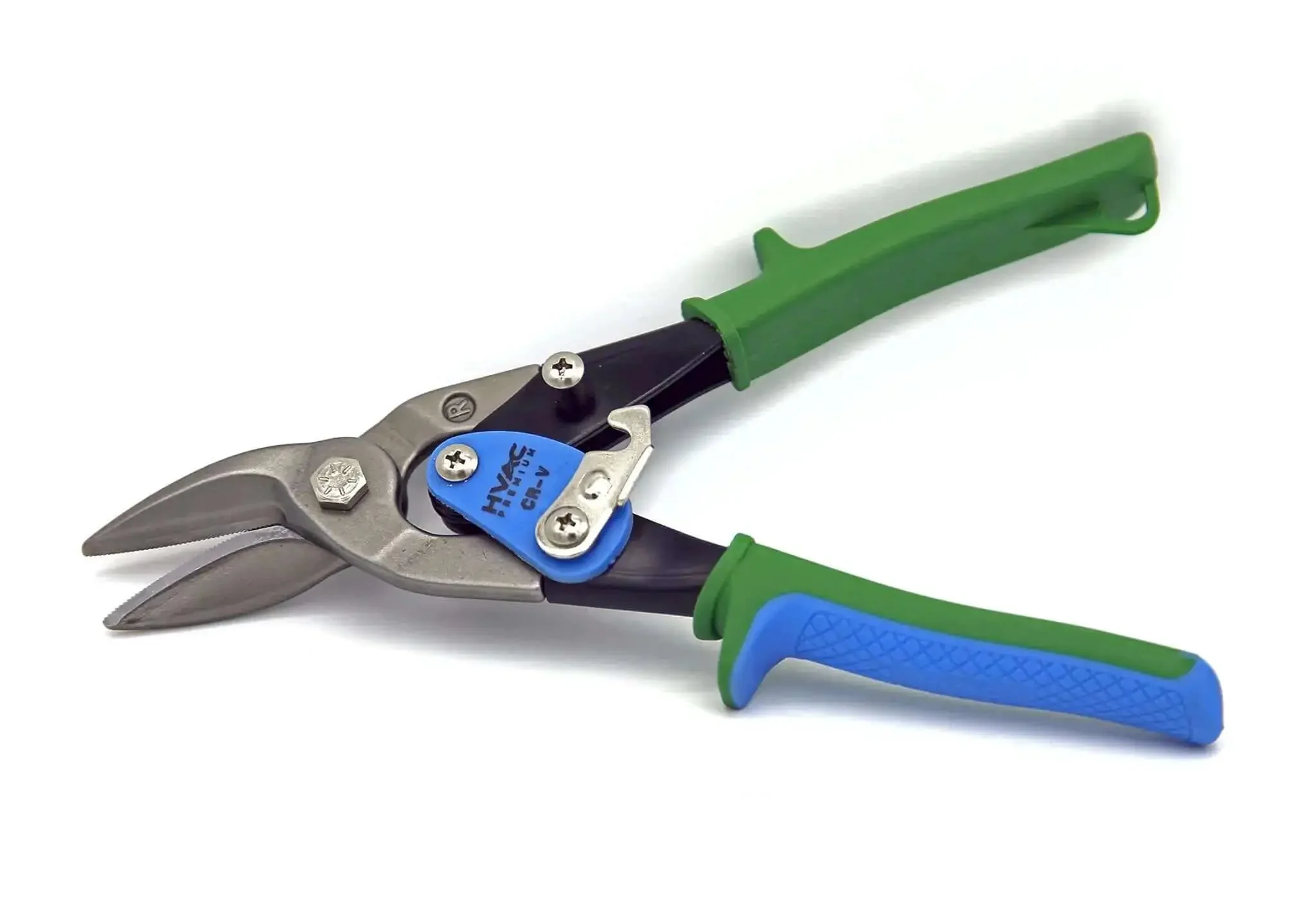 Right Cut Aviation Snips Heavy Duty Metal Shears For Sheet Metal Tin Wire Roofing Ductwork And Siding Chrome Vanadium Steel Spring Loaded Serrated Edge Pro Grade For Home DIY Improvements - Image 7