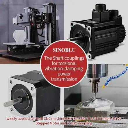 Rigid Aluminum Shaft Coupling 11mm To 14mm With Clamp D32 L45 Heavy Duty Shaft Coupler For Stepper Motor Servo Motor CNC Machines And 3D Printers Encoder Compatible - Image 2
