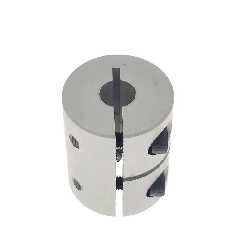 Rigid Shaft Coupler For CNC Machines And Stepper Servo Motors Aluminum Clamp 40mm Outer Diameter 50mm Length Beefy Torque No Backlash 8mm 16mm 18mm 20mm 22mm Bore Options 18x18mm Bore 1 Piece - Image 2